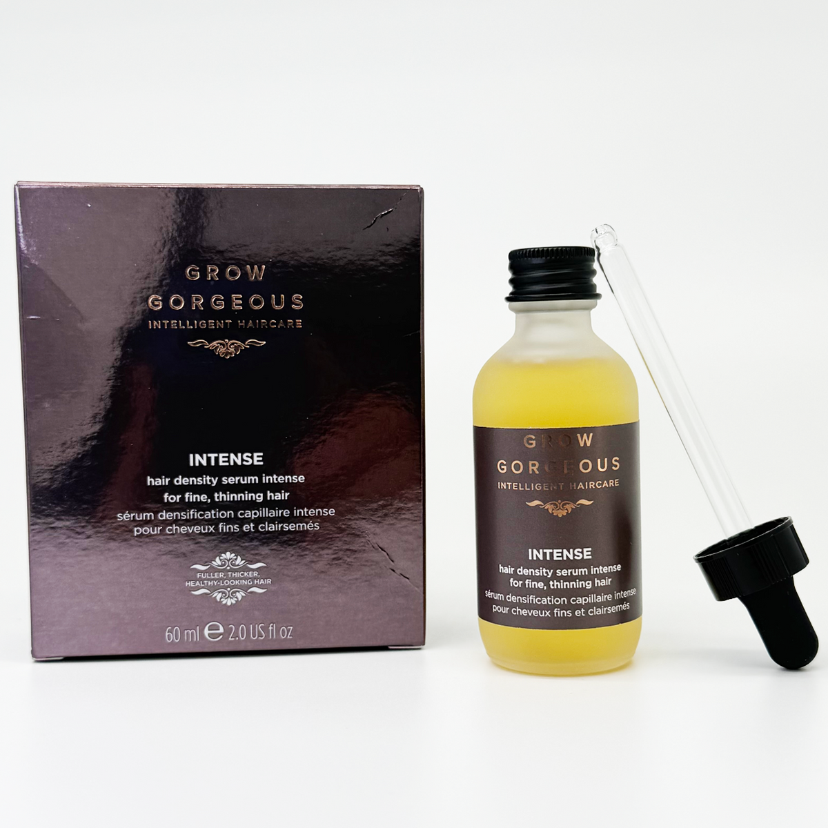 英國 Grow Gorgeous 神奇防脫生髮頭皮精華 加強版 60ml  INTENSE hair density serum intense for fine, thinning hair