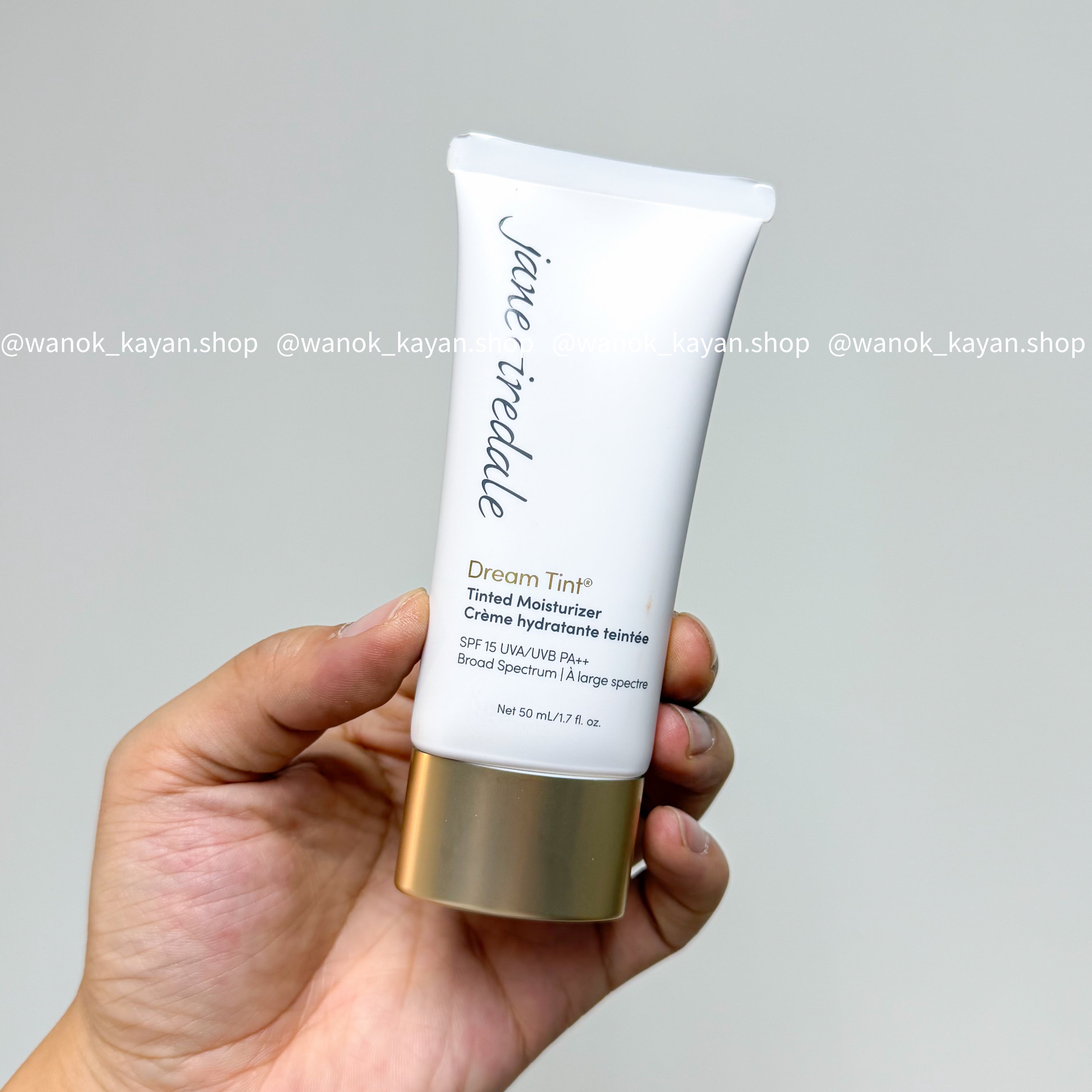 Jane Iredale Jane Iredale Dream Tint 潤澤防曬底霜SPF15  Dream Tint SPF15防曬霜隔離乳  Dream Tint Tinted Moisturizer Créme hydratante teintée 50ml