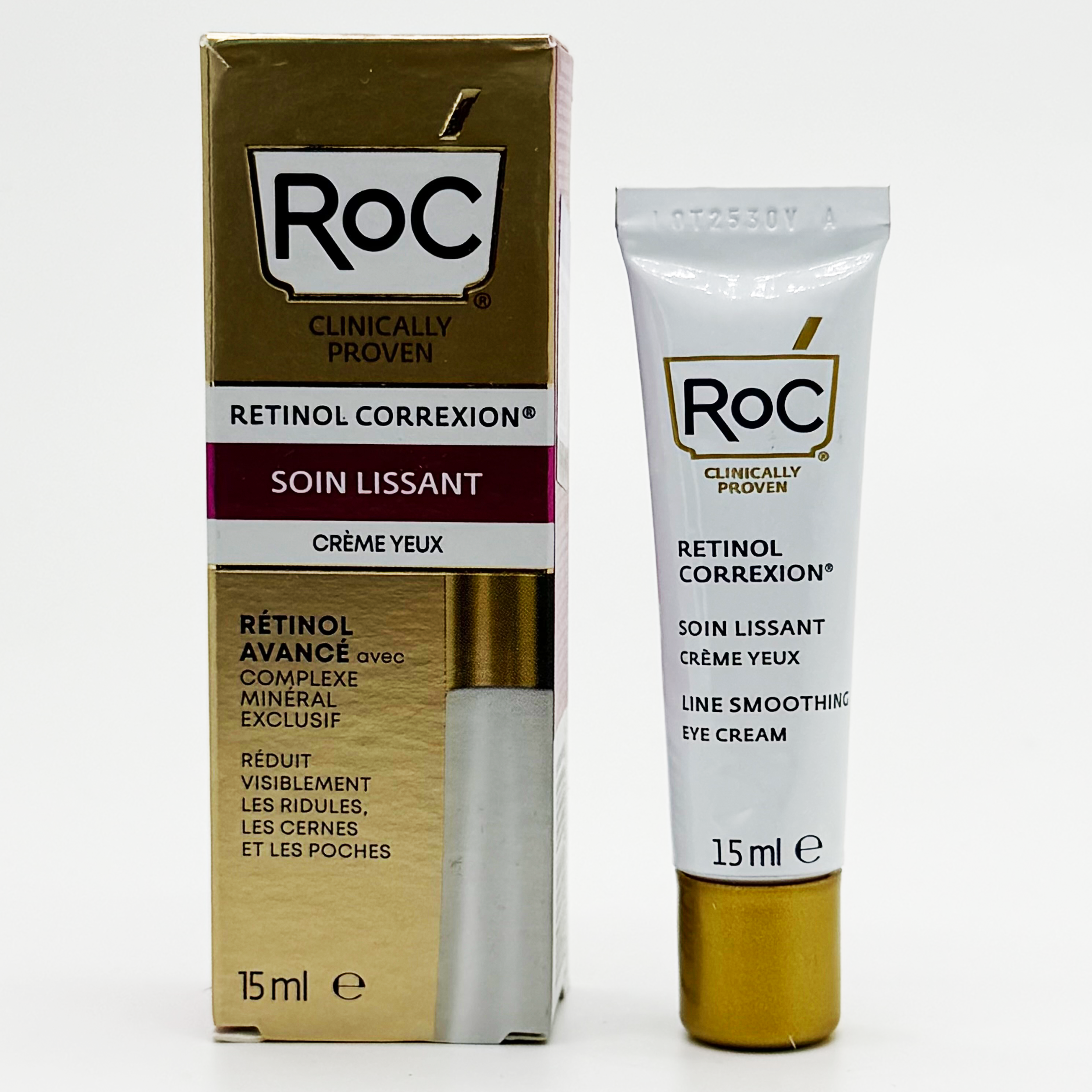 RoC Skincare Retinol Correxion 視黃醇緊緻撫紋眼霜 15ml Retinol Correxion Line Smoothing Eye Cream