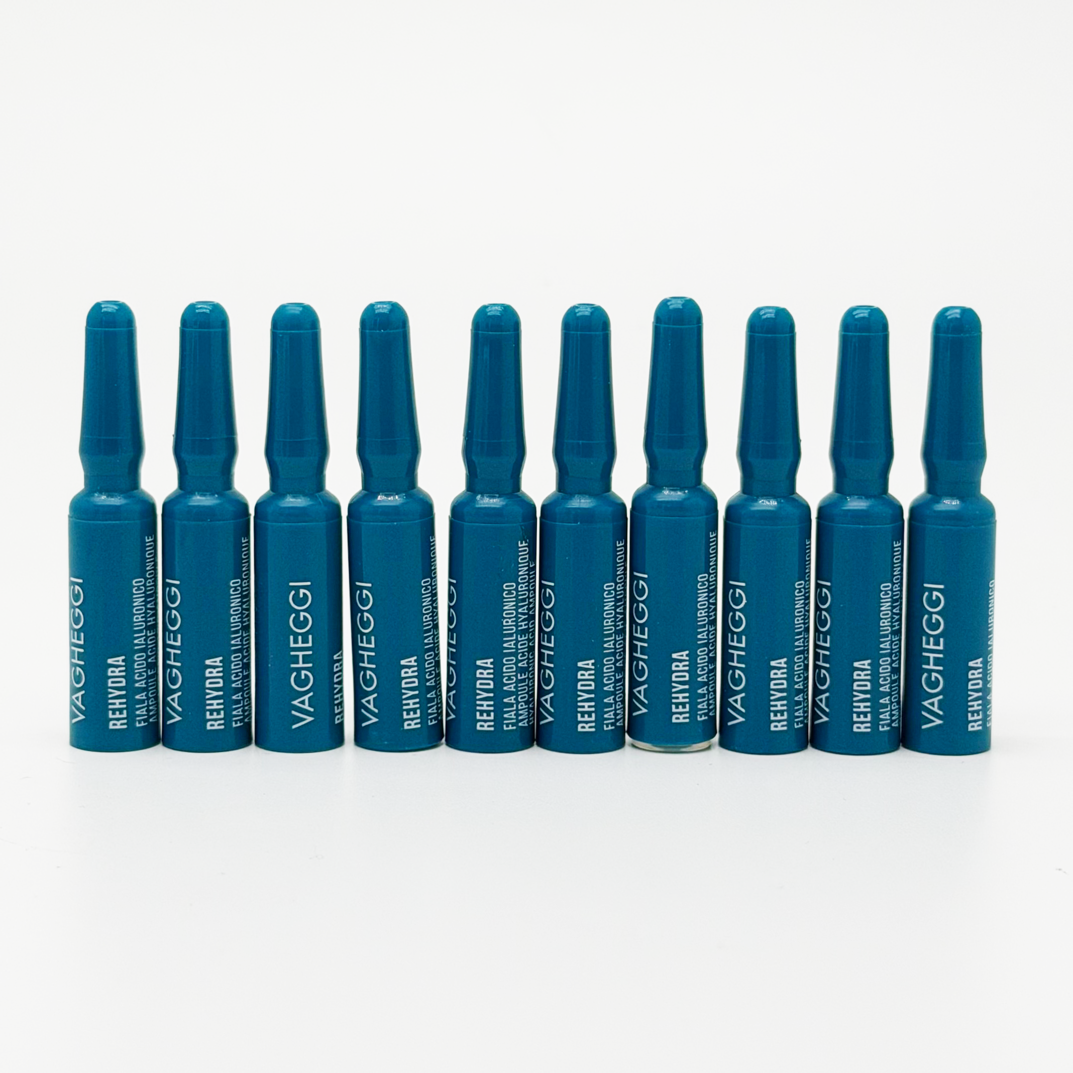 VAGHEGGI REHYDRA B5保濕精華素1.5ml*10支 Rehydra 藍鑽瞬效水亮玻尿酸安瓶精華 REHYDRA HYALURONIC ACID AMPOULE