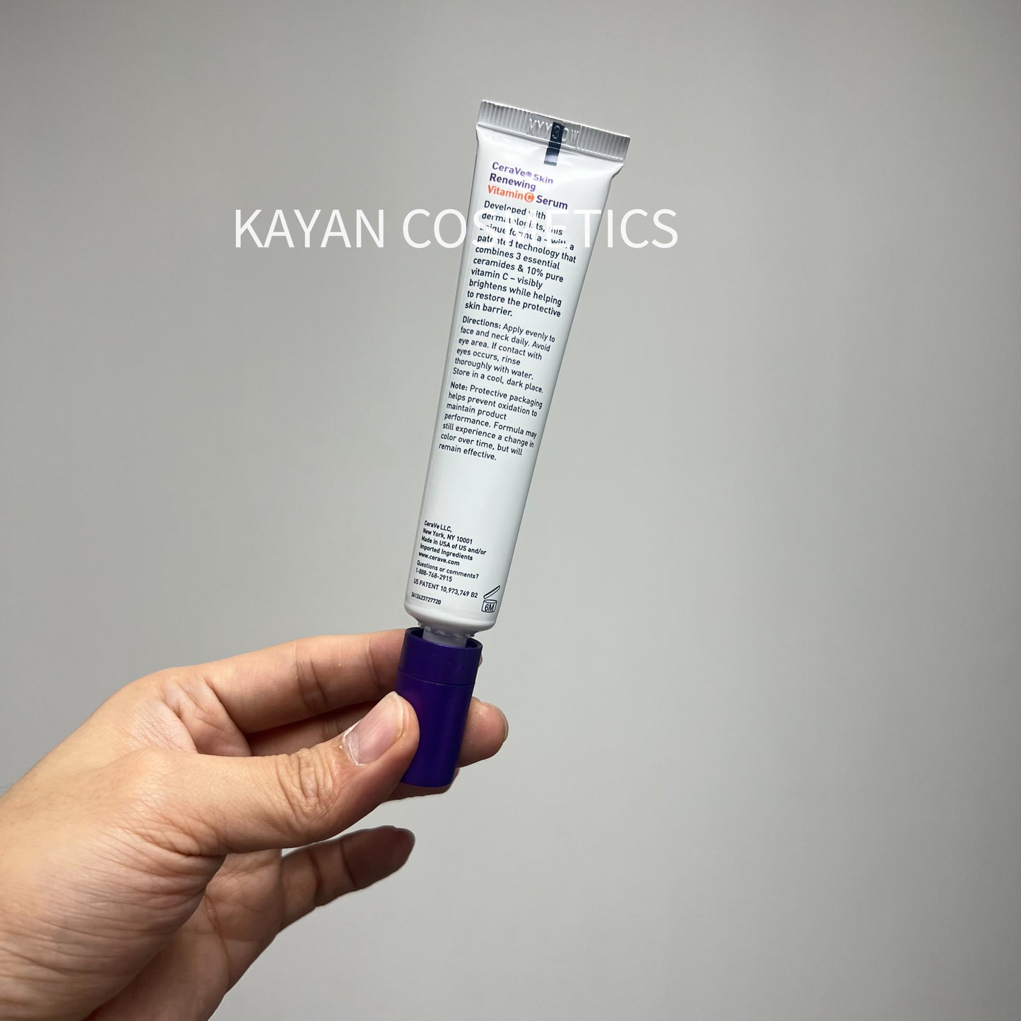 10%VC 新版 包順豐 美國 cerave 適樂膚 10%VC精華 純透明質酸維生素B5去暗瘡印抗氧亮膚色 Skin Renewing Vitamin Serum  美國 適敏膚