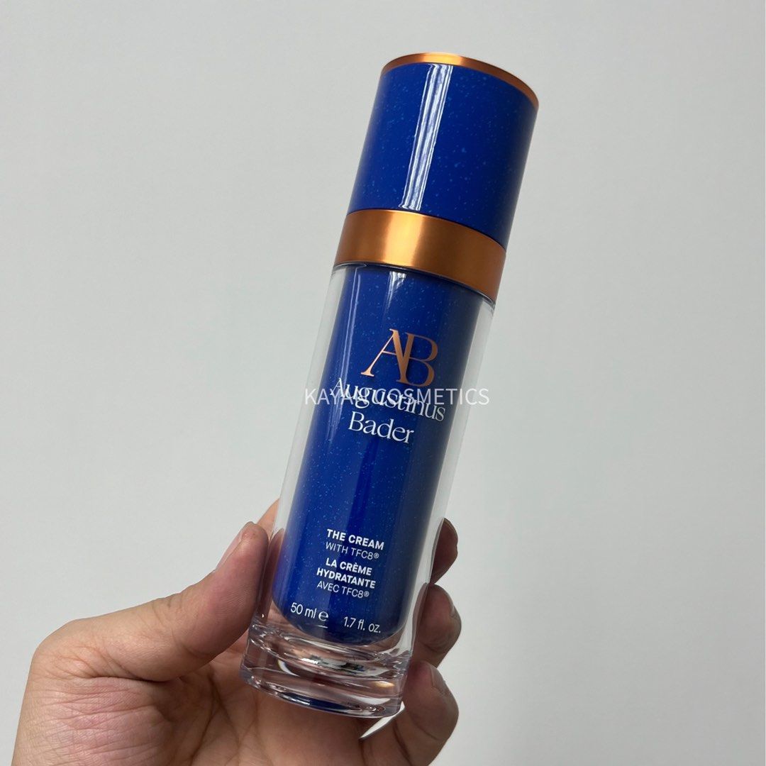 50ml 包順豐 德國AB藍鑽滋潤面霜清爽乳霜50ml含維C維A透亮滑嫩 Augustinus Bader 賦能精華乳霜 THE CREAM / 賦能精華霜 THE RICH CREAM。
