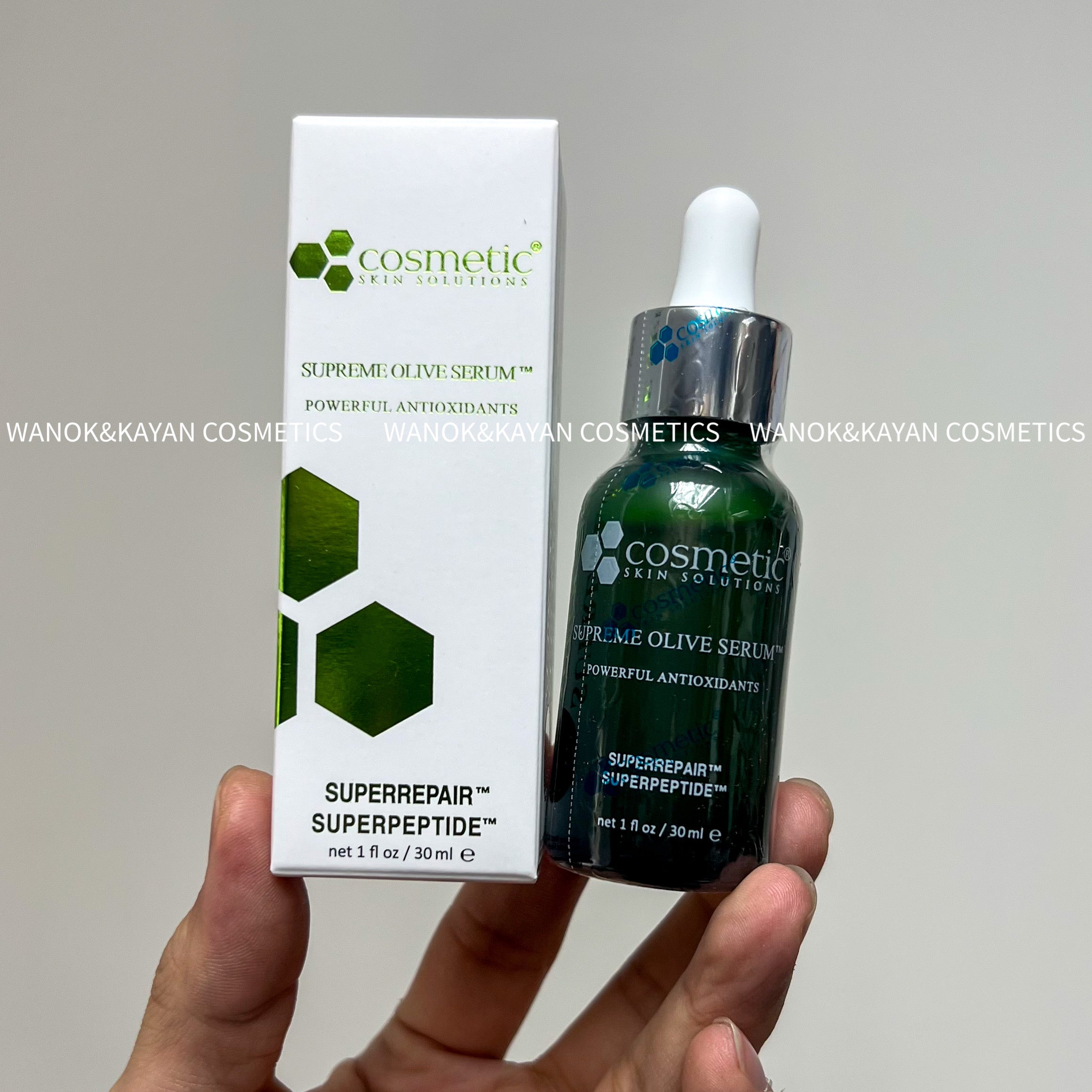 Cosmetic Skin Solutions Css 橄欖積雪草精華30ml SUPREME OLIVE SERUM 30ml