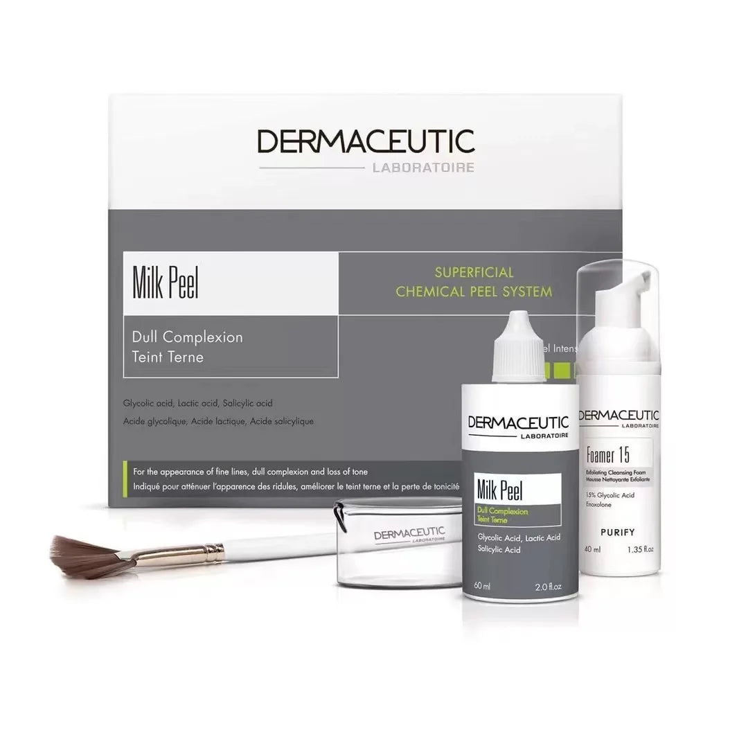Dermaceutic Milk Peel Treatment Kit 奶滑果酸煥膚套盒 Dermaceutic Laboratoire Milk Peel 奶滑果酸煥膚套裝