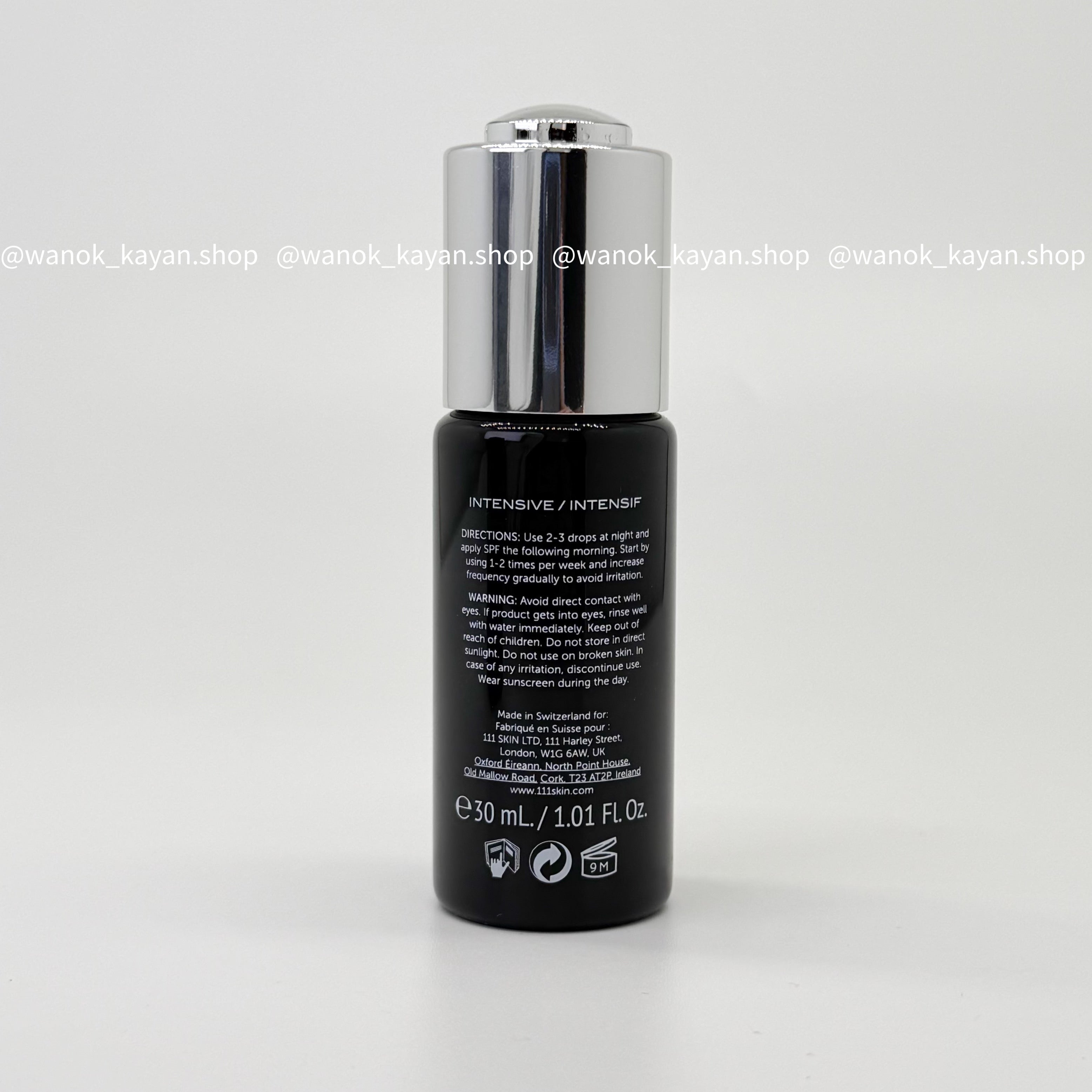 包順豐 111skin 黑鑽高濃度1%視黃醇面部精華油30ml 修復抗老緊致 CELESTIAL BLACK DIAMONO RETINOL OIL