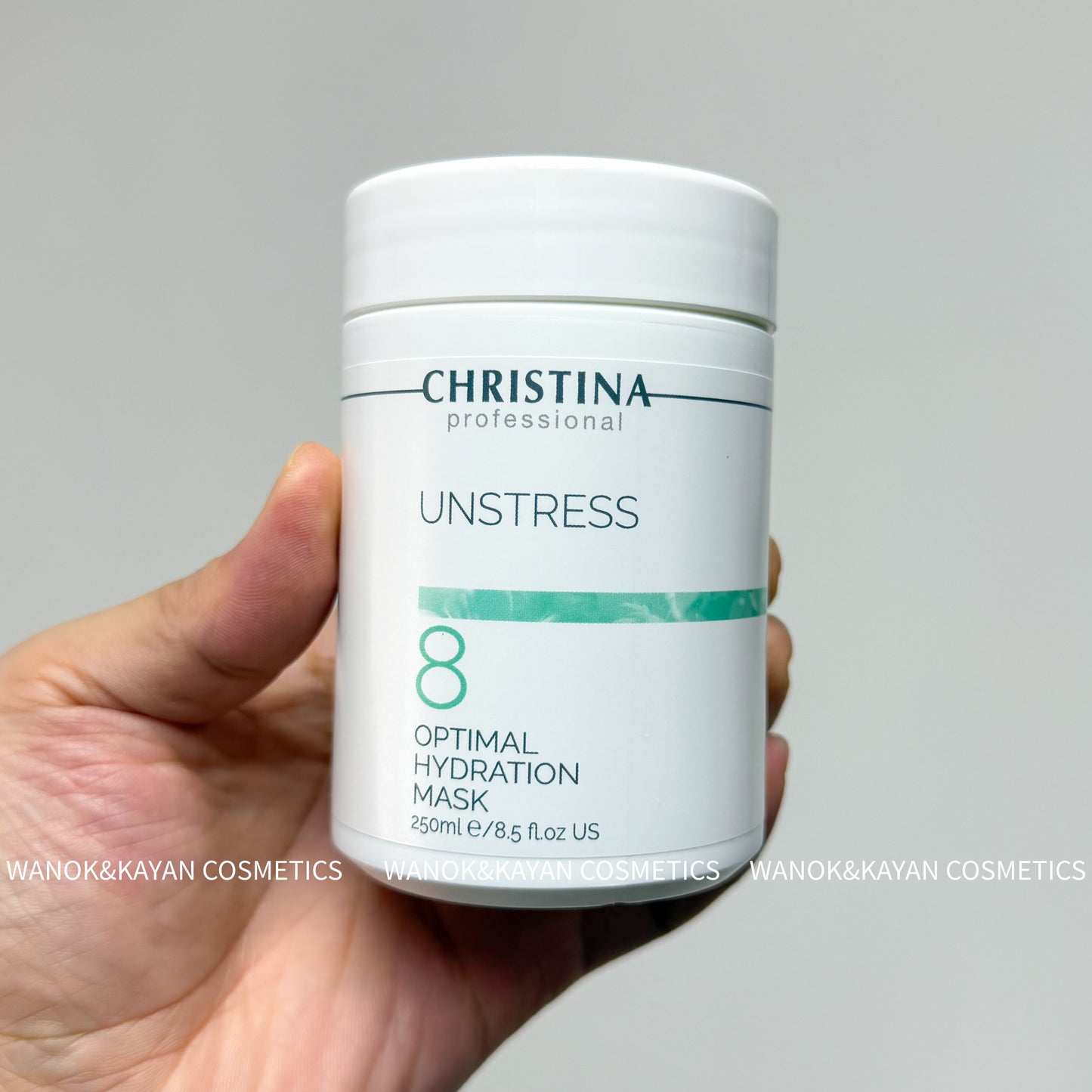 Christina 8號乳酸菌修復補濕面膜 250ml UNSTRESS 8 OPTIMAL
HYDRATION MASK