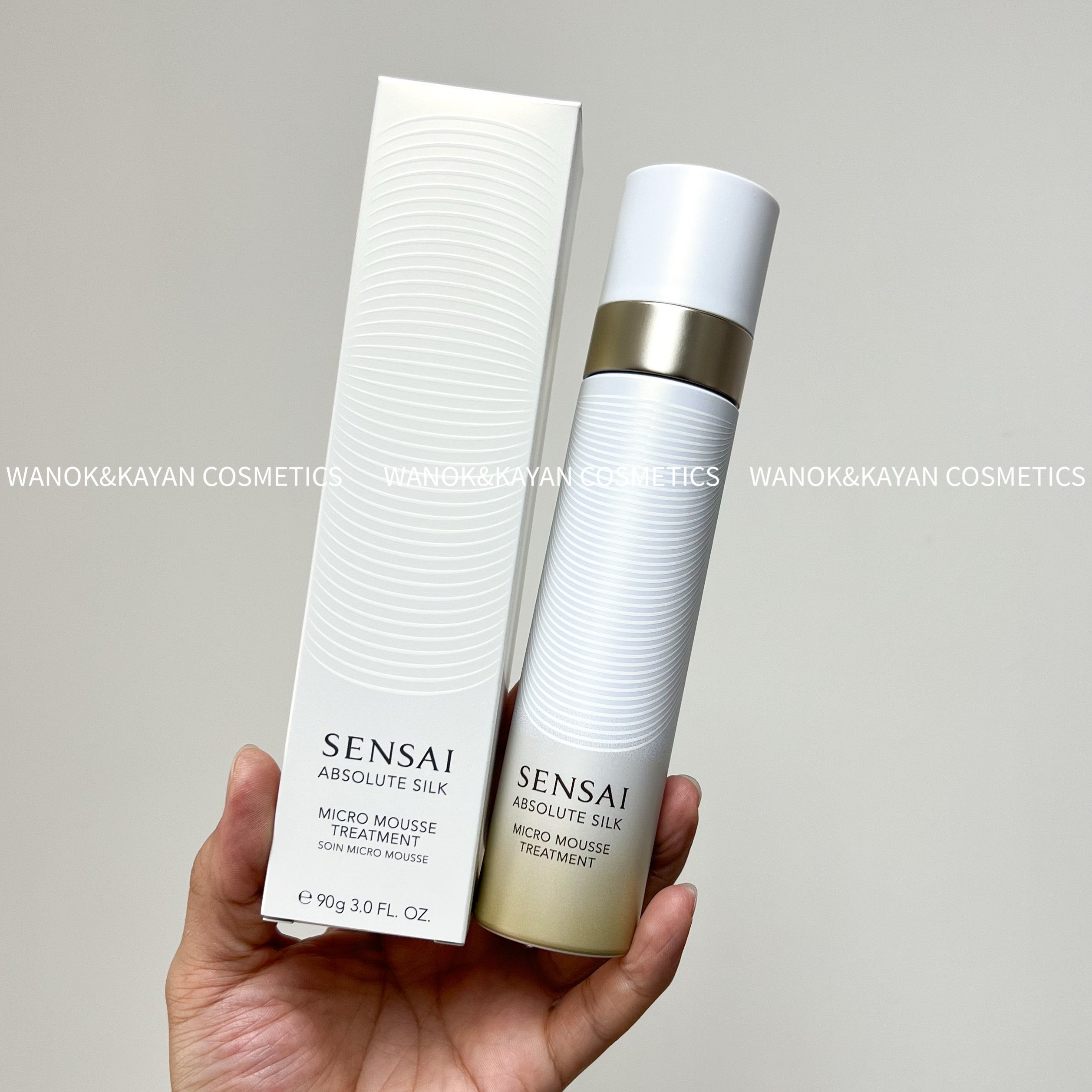 SENSAI 絲光溢彩絲璨澄光碳酸化妝水 90ml AS精華水 SENSAI ABSOLUTE SILK MICRO MOUSSE TREATMENT