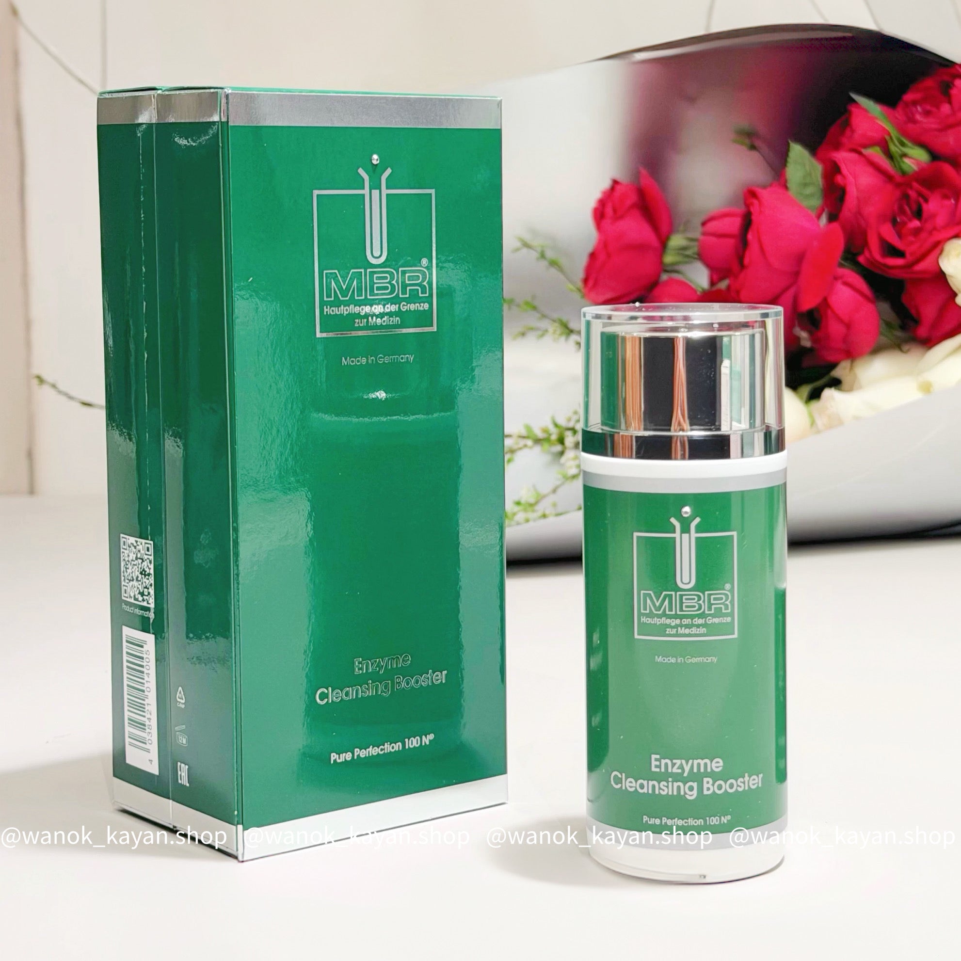 包順豐 MBR Medical Beauty Research 德國 MBR 鑽石精粹酵素亮顏粉 80g 潔顏粉酵素潔面80g。Hautpflege an der Grenze zur Medizin Enzyme Cleansing Booster Pure Perfection 100 N