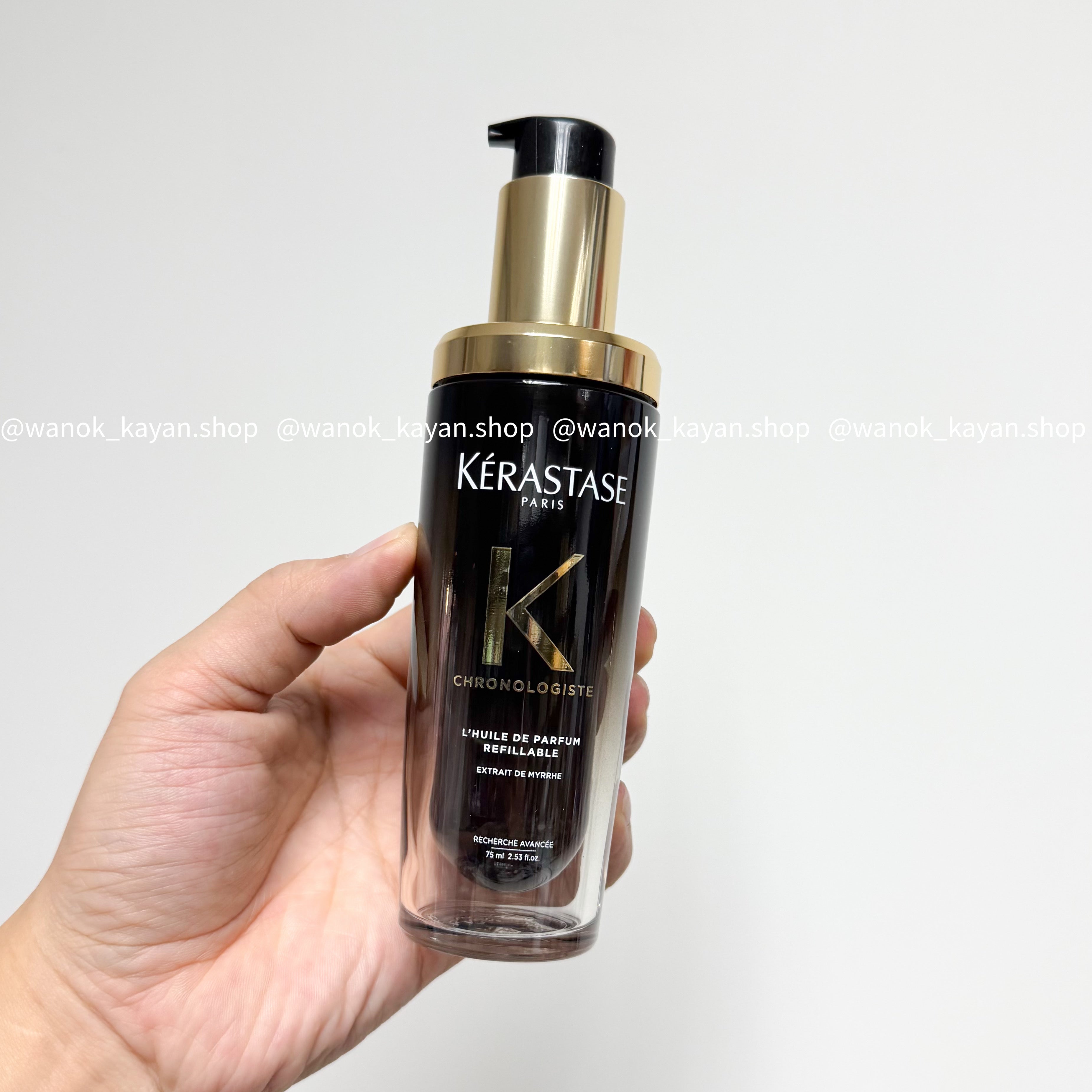 KERASTASE 逆時光至臻修護精華 黑鑽精油魚子護髮油 KERASTASE  GHRONOEOGISTE  HUILE DE PARFUM Parfum