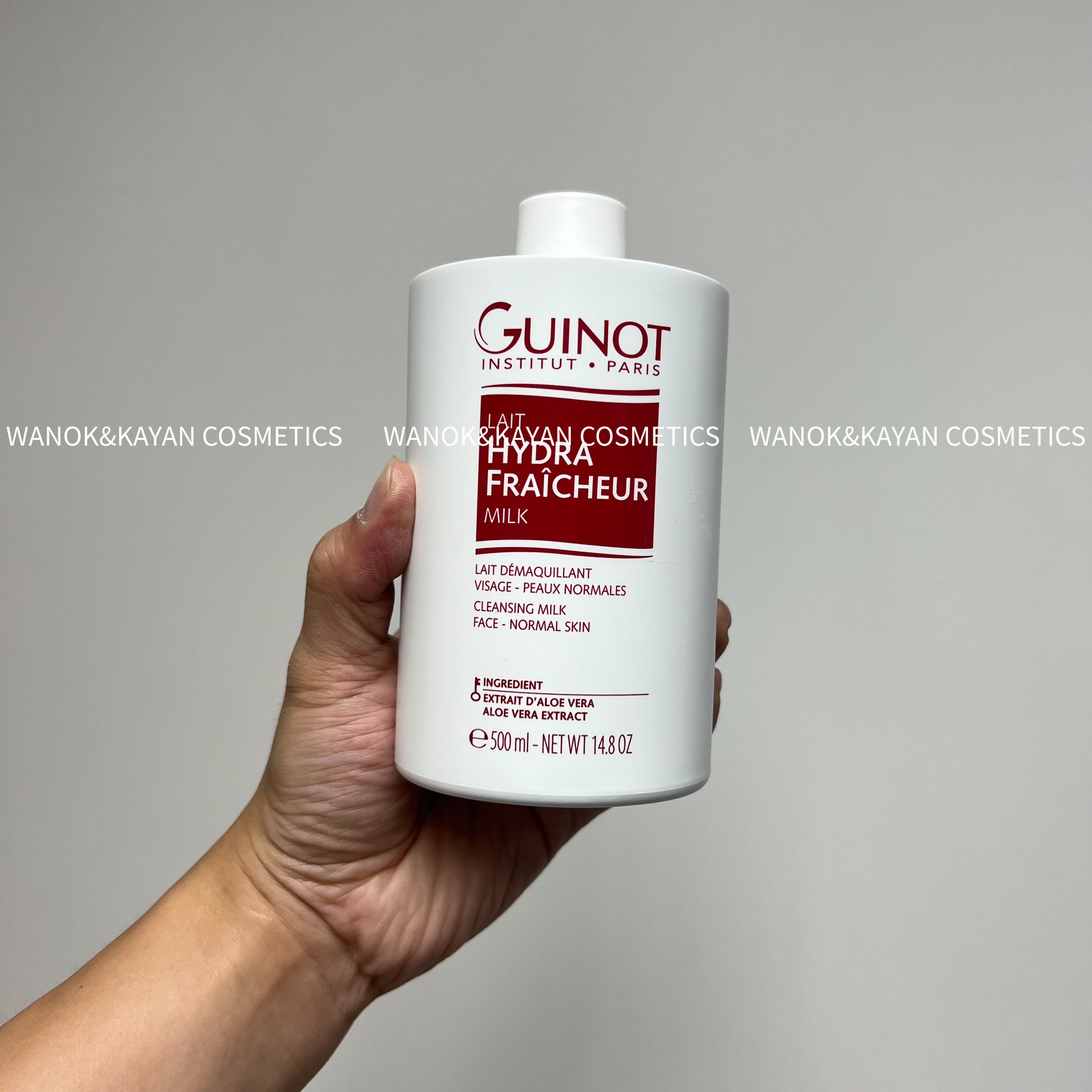 GUINOT HYDRA FRAICHEUR 潔面乳 500ml LAIT HYDRA FRAiCHEUR MILK
