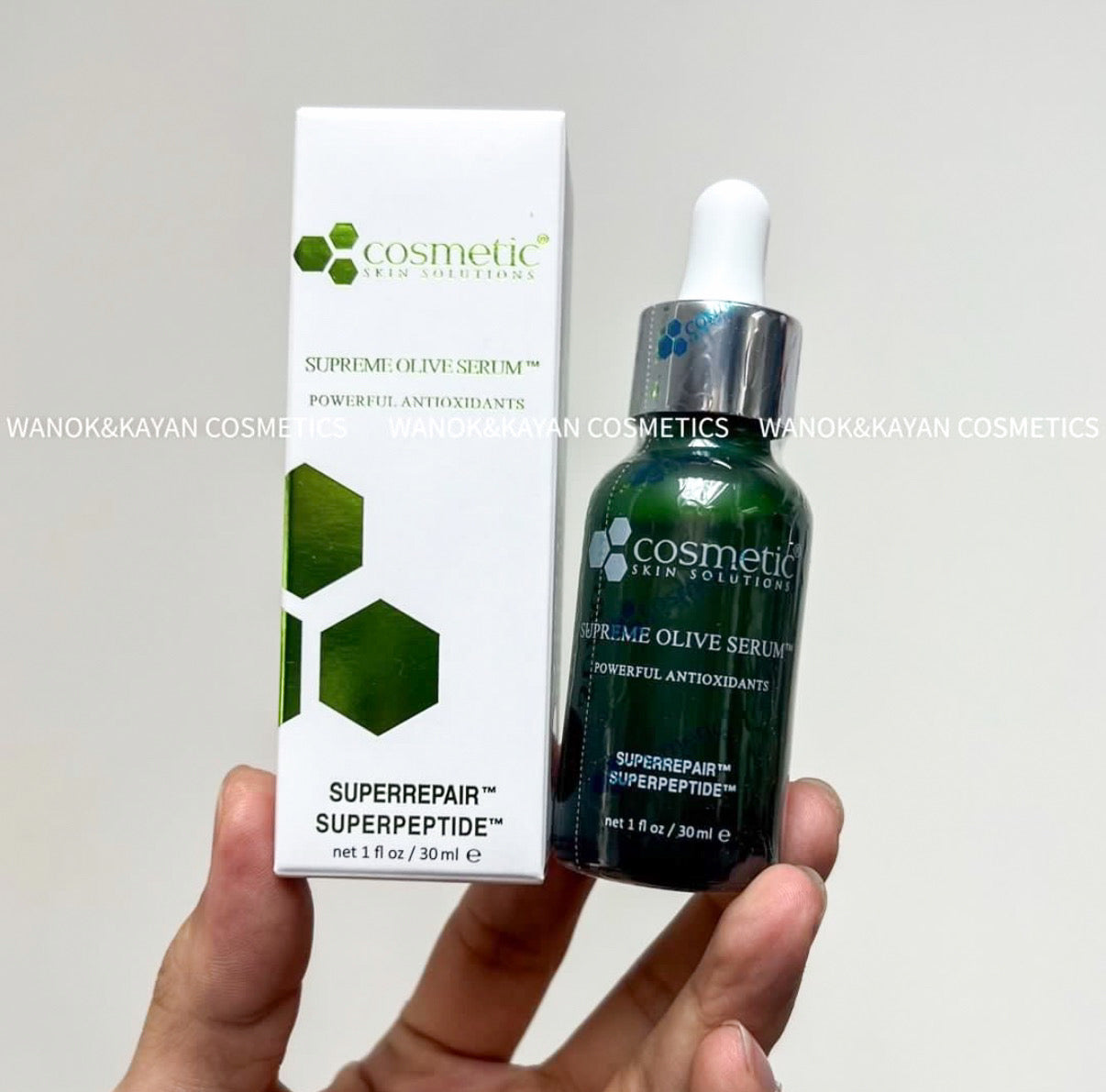 Cosmetic Skin Solutions Css 橄欖積雪草精華30ml SUPREME OLIVE SERUM 30ml