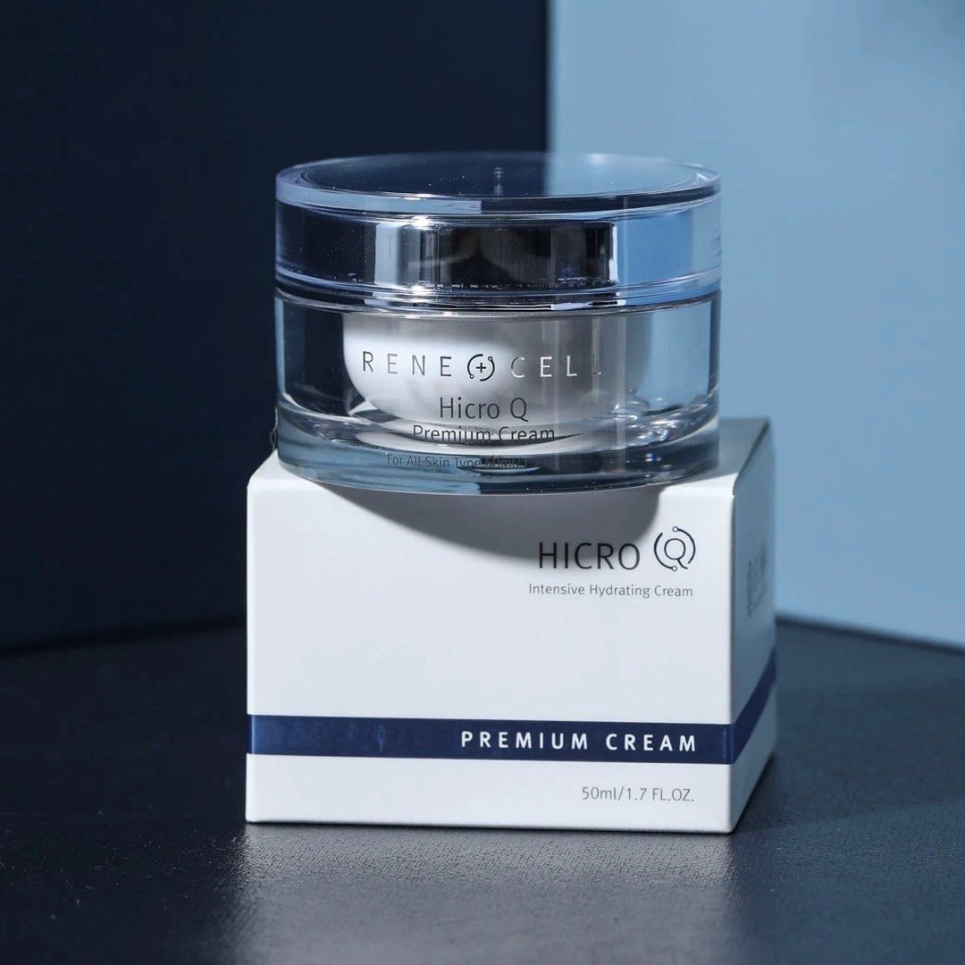 韓國 Rene-Cell Hicro Q Premium Cream 煥膚奢華面霜 / Q肌底面霜 優質新安瓶面霜 50ml