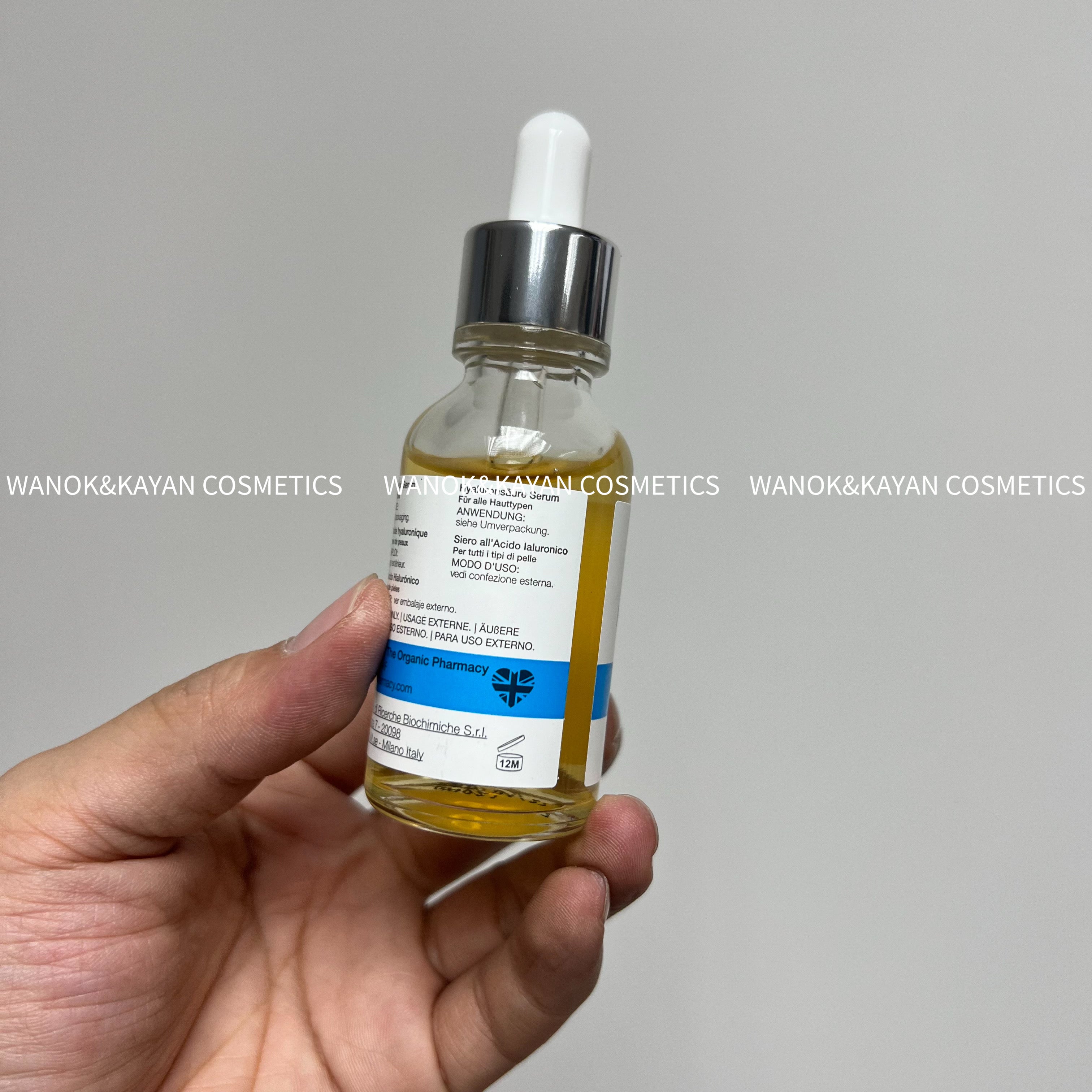 The Organic Pharmacy 玻尿酸豐潤精華 30ml Hyaluronic Acid Serum Plump and Hydrate Smooth Fine Lines and Wrinkles