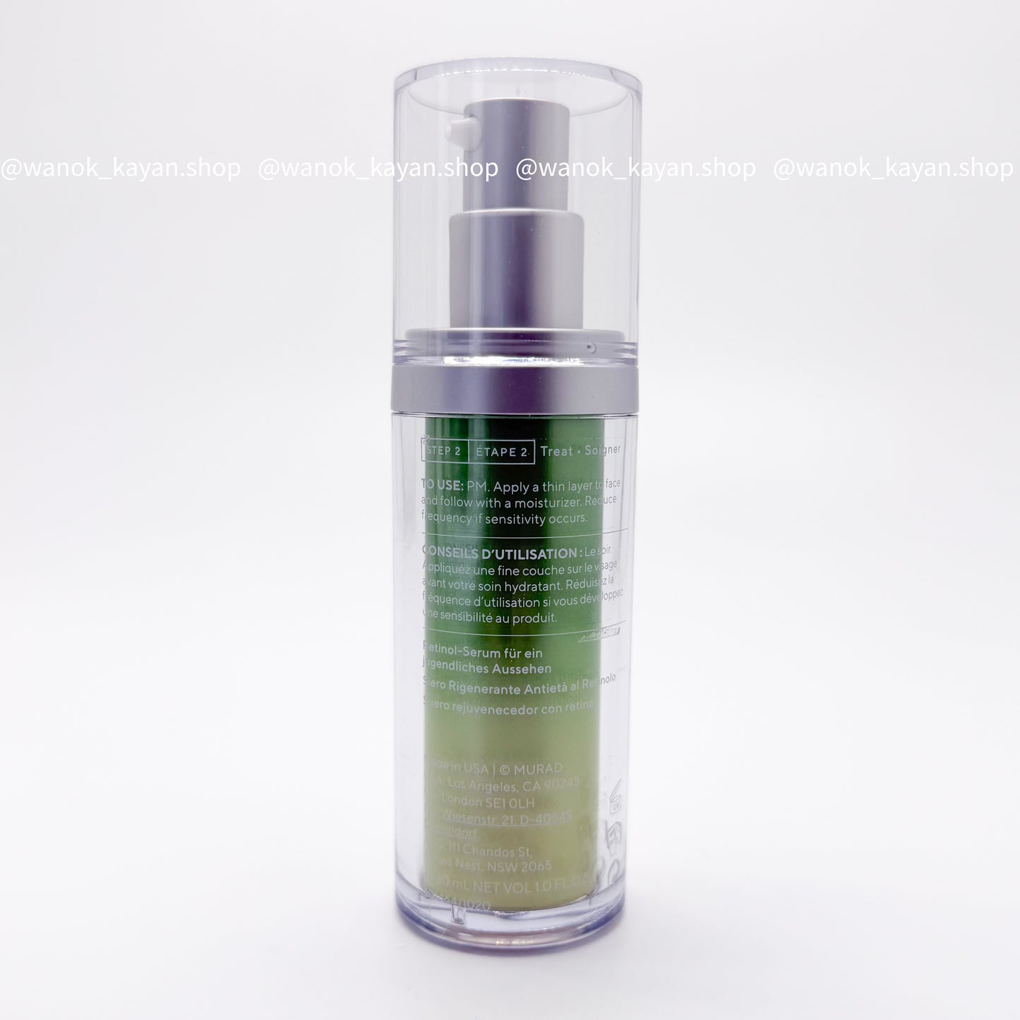 Murad Resurgence Retinol Youth Renewal Serum 慕拉得 視黃醇青春煥發精華液30ml A醇精華