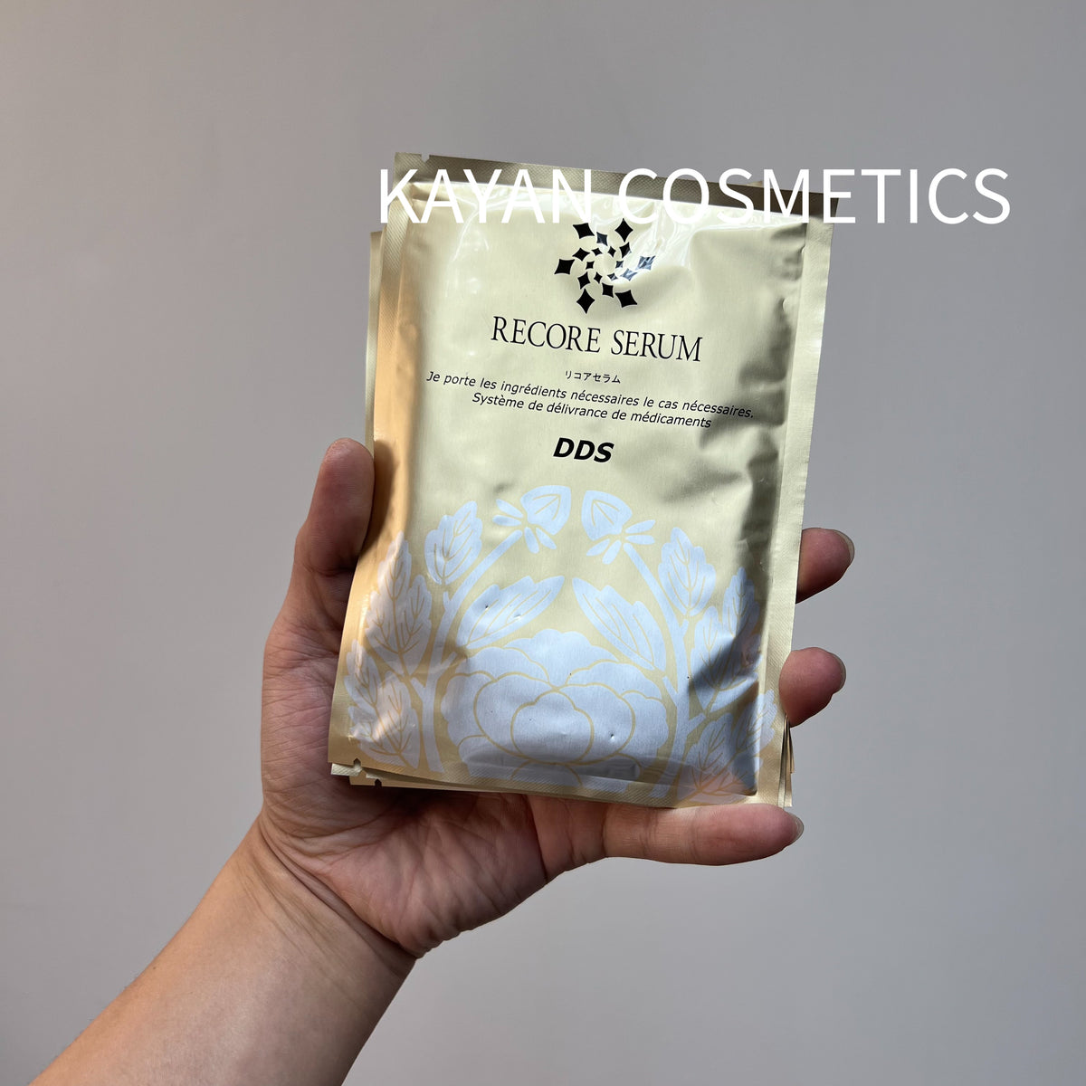 RECORE SERUM DDS MASK 1盒5片 RECORE SERUM   幹細胞 DDS小星星凍幹絮修複面膜