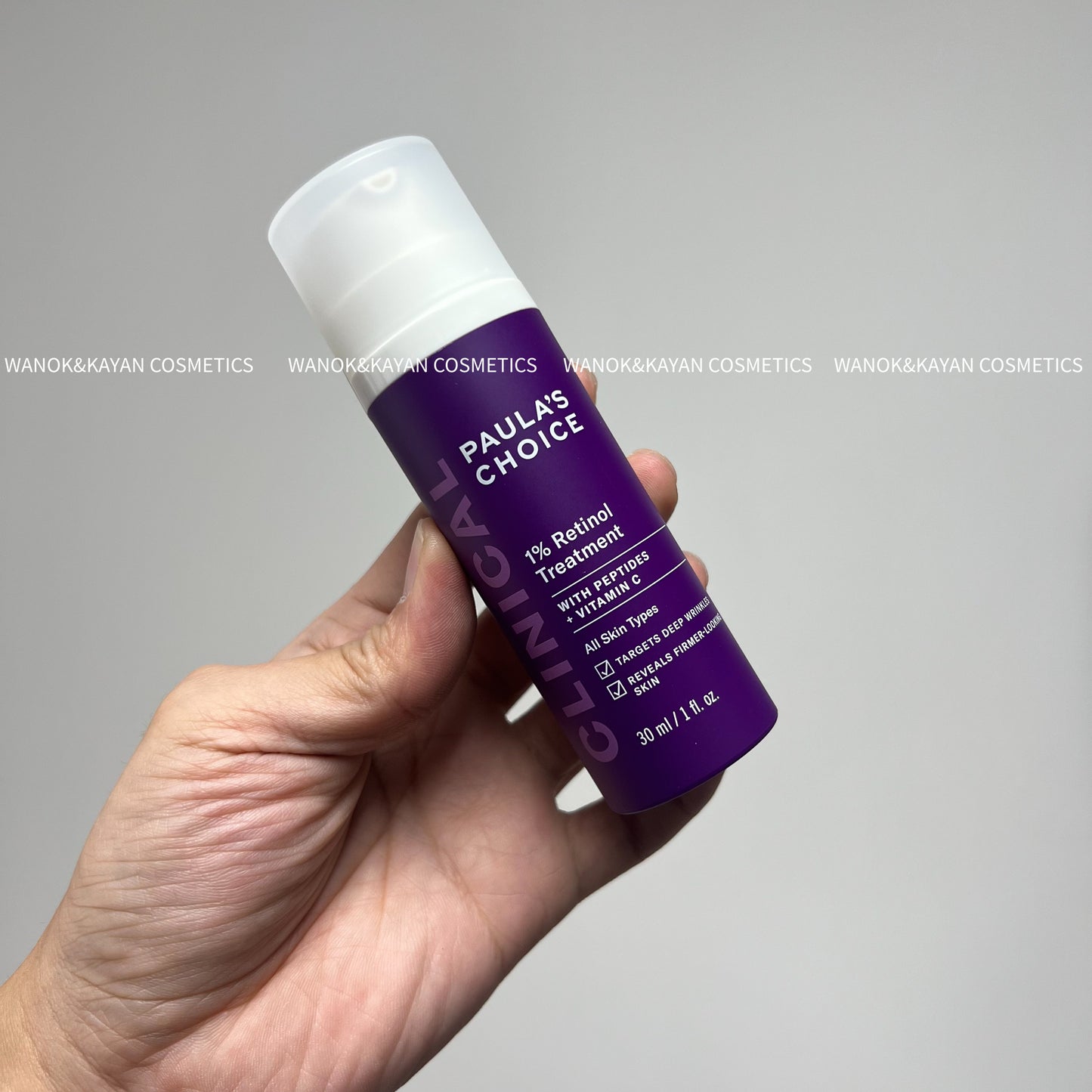 包順豐 美國 paulas choice 寶拉珍選 CLINICAL 1% A醇逆齡精華乳 1% Retinol Treatment PAULA'S CHOICE、