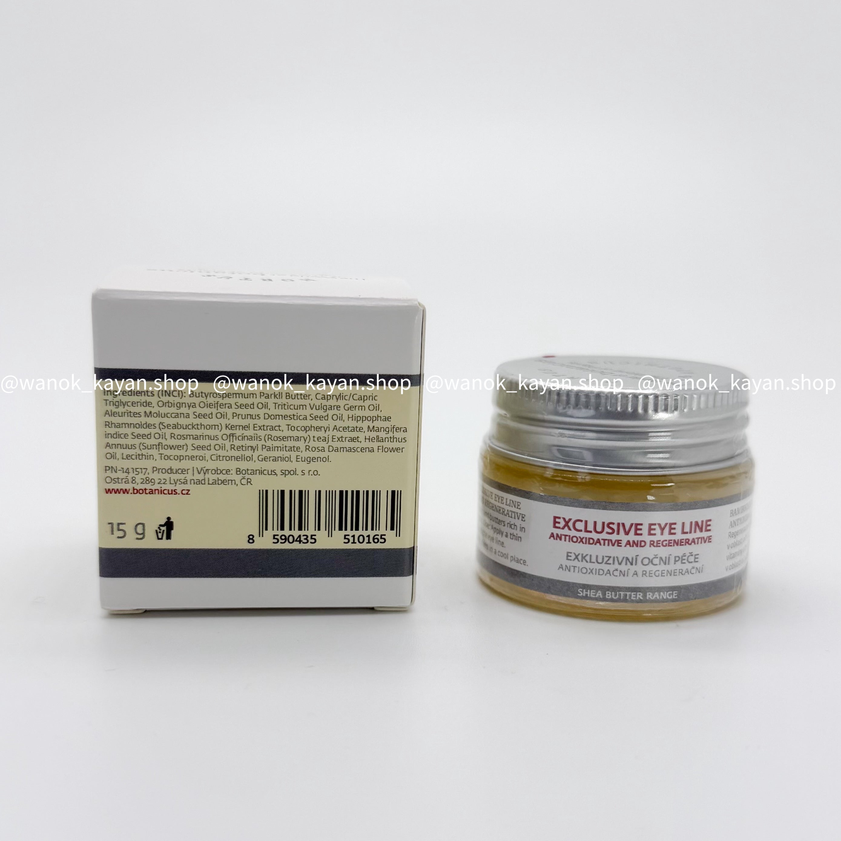 Botanicus 菠丹妮 乳油木果極致保濕抗皺舒緩眼霜 15g Exclusive Eye Line - Antioxidative and Regenerative