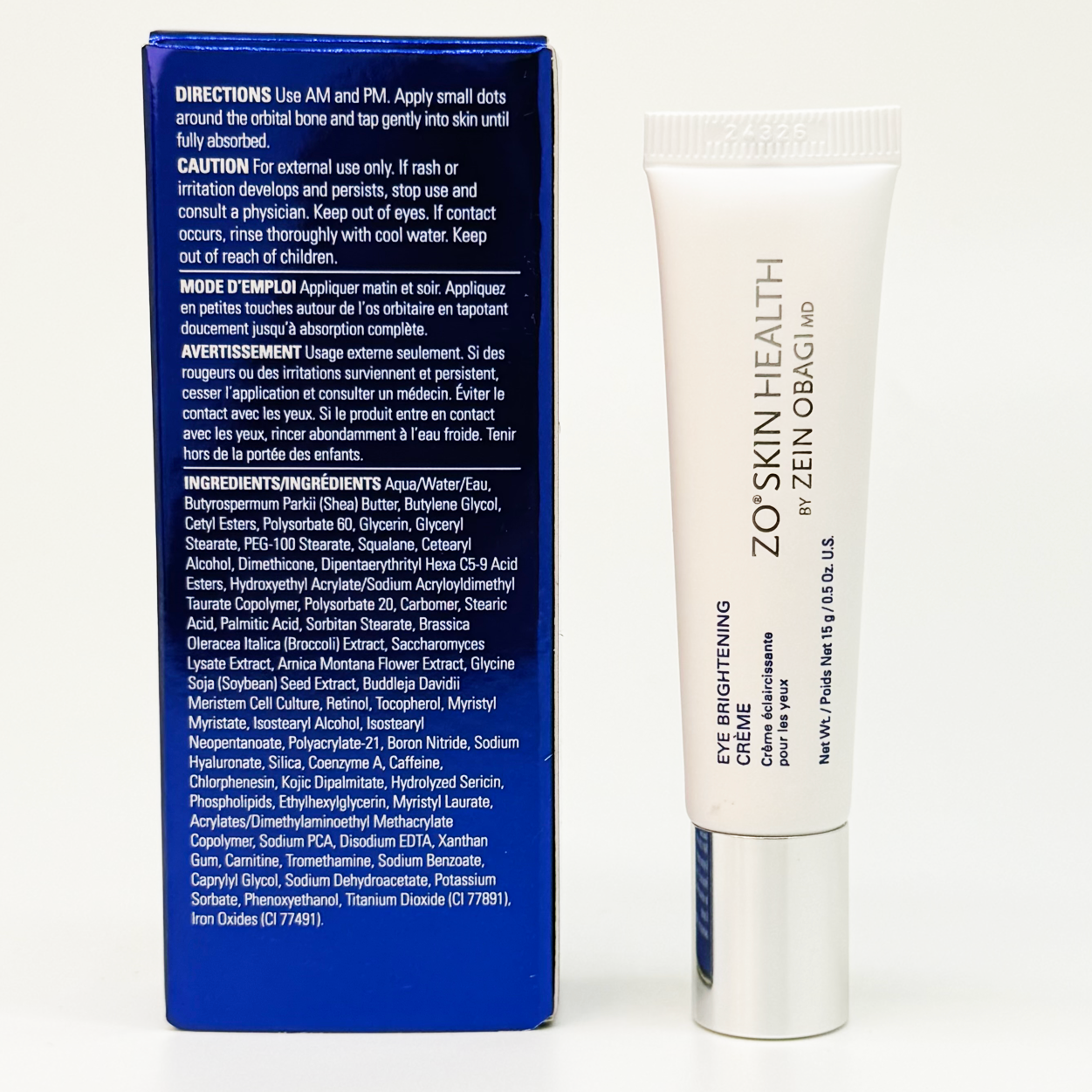 ZO skin health 亮采緊緻保濕眼霜 15ml EYE BRIGHTENING CREME