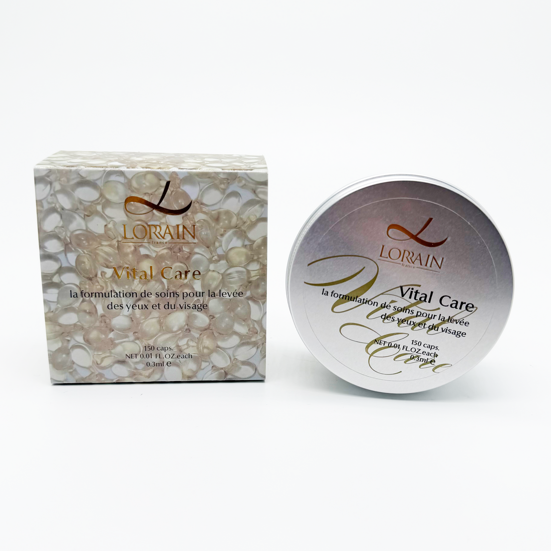 LORRAIN VITAL CARE 雙效精華素 150pc Lorrain eye care 眼及臉 雙效
