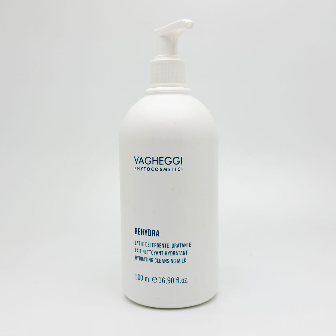VAGHEGGI 水凝保濕潔面乳 500ml HYDRATING CLEANSING MILK / 水凝透亮爽膚水 500ml HYDRATING TONIC