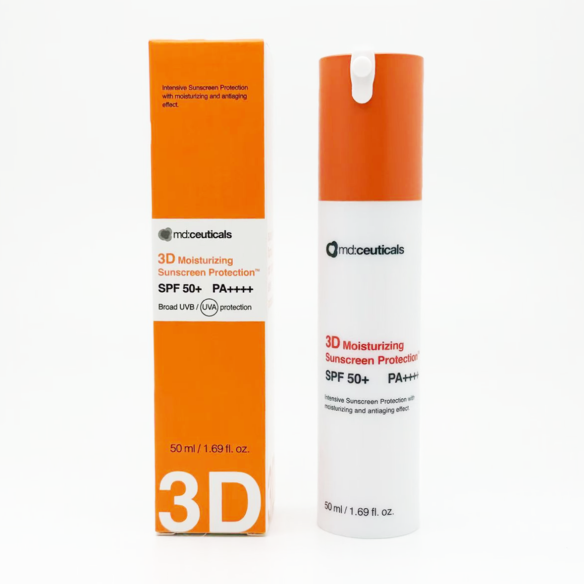 md:ceuticals 3D純物理防曬霜SPF50+ 50ml mdceuticals 3D Moisturizing Sunscreen Protection SPF50+