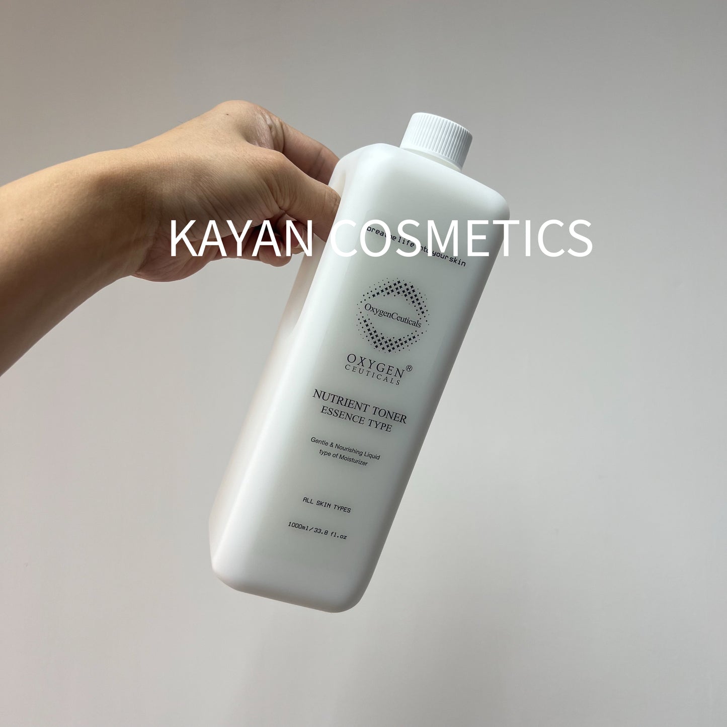 包順豐 韓國 Oxygen ceuticals Nutrient Toner 底層精華爽膚水 養份精華護膚水 300ml / 1000ml OxygenCeuticals Nutrient Toner  Oxygen Ceuticals 777888