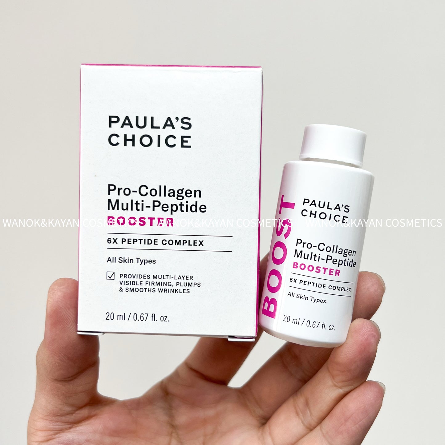 包順豐 PAULA'S CHOICE 寶拉珍選 膠原蛋白多肽精華 PAULA'S CHOICE 寶拉珍選  高效胜肽膠原緊緻精萃 20ml Pro-Collagen Multi-Peptide Booster PAULAS CHOICE
