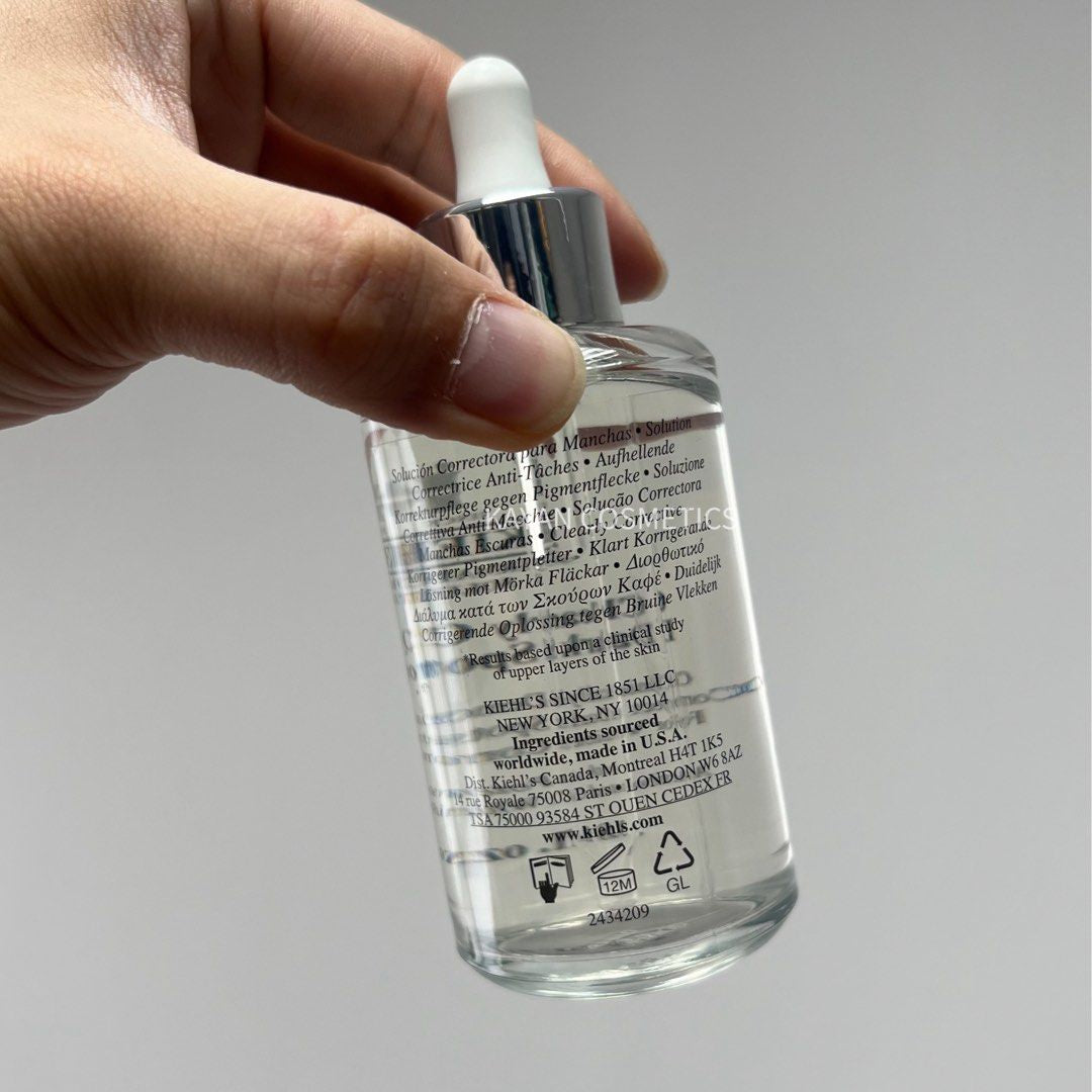 Kiehl's Clearly Corrective Dark Spot Solution美白淡斑精華 集煥白均衡亮膚淡斑精華 美白淡印