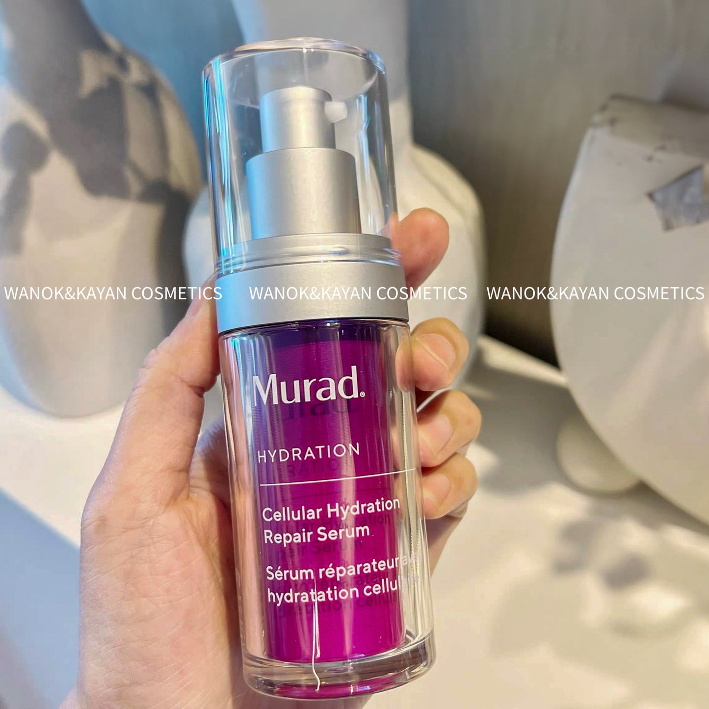 美國 Murad 慕拉得 omega精華液30ml敏感肌舒緩褪紅肌源修護抗初老 Murad HYDRATION Cellular Hydration Repair Serum Murad 細胞保濕屏障精華