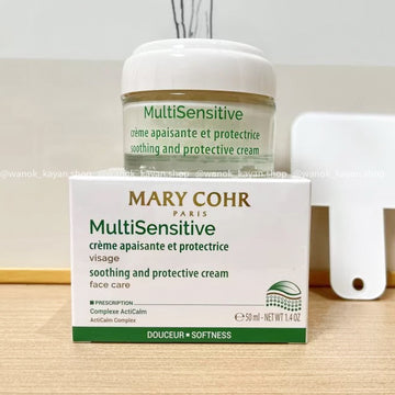 Mary Cohr 舒緩護理面霜 50ml MARY COHR MultiSensitive crème apaisante et protectrice soothing and protective cream
