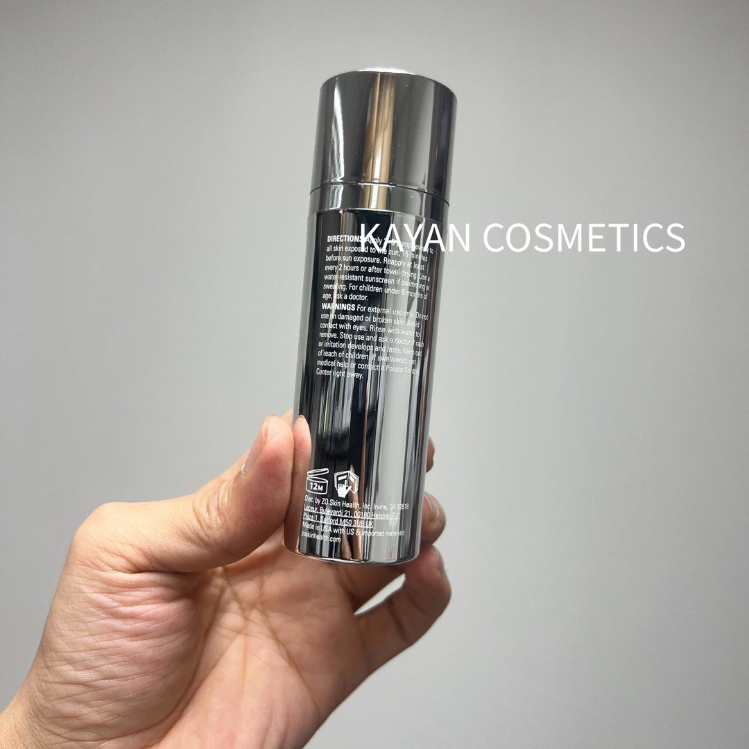 ZO skin health Sunscreen + Primer SPF30高清亮肌防曬霜SPF30+ 30ml清爽
