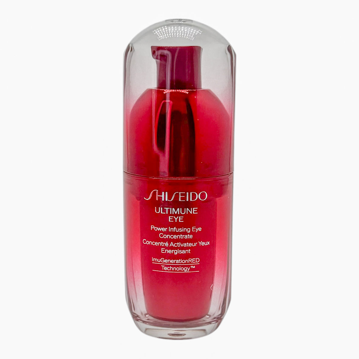 SHISEIDO 紅妍超導循環眼部精華 15ml SHISEIDO ULTIMUNE EYE Power Infusing Eye Concentrate SHISEIDO 紅腰子眼部精華 資生堂