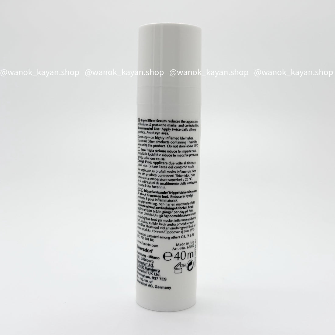 Eucerin 清痘淨顏痘印舒緩三效精 40ml Eucerin 水楊酸控油清痘三效精華液 40ml DermoPurifyer Oil Control Triple Effect Serum