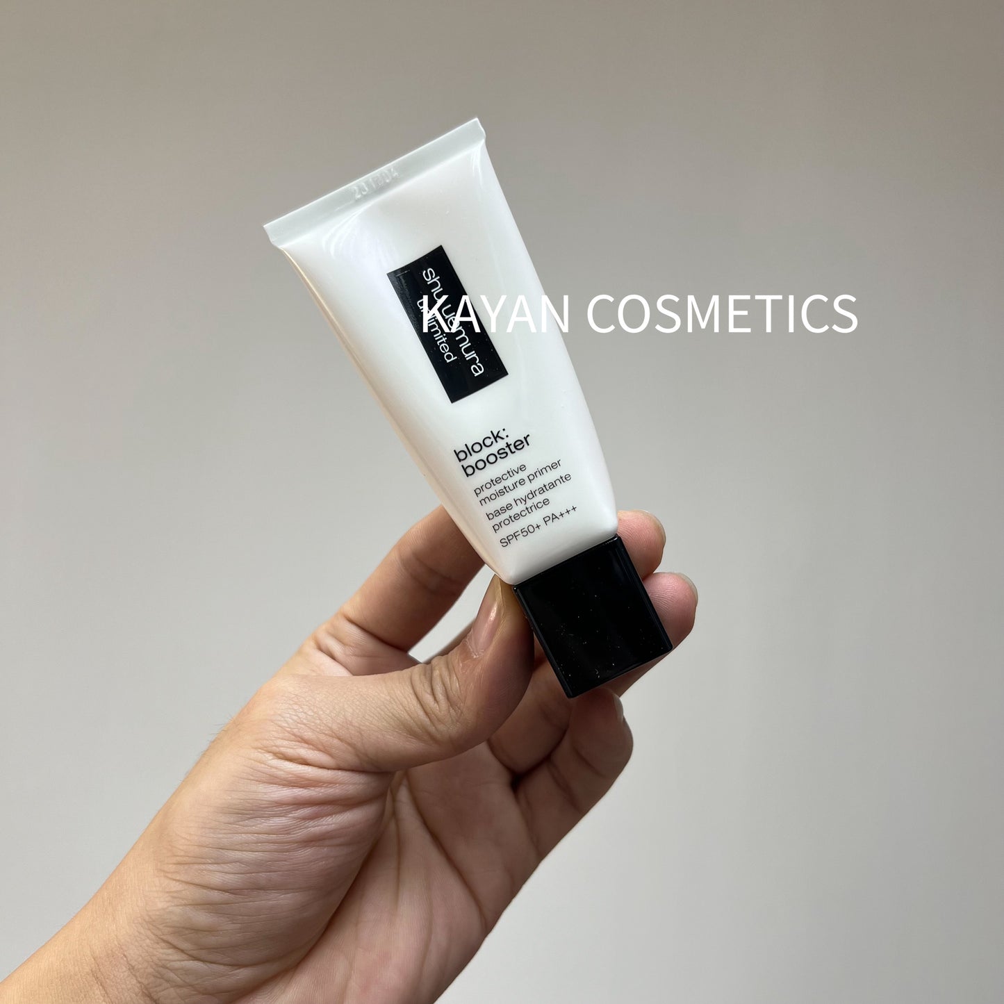 新款 包順豐 shu uemura unlimited  植村秀羽紗防曬隔離乳30ml紫色小方管妝前乳提亮膚色 block: booster protective moisture primer base hydratante protectrice SPF50+ PA+++