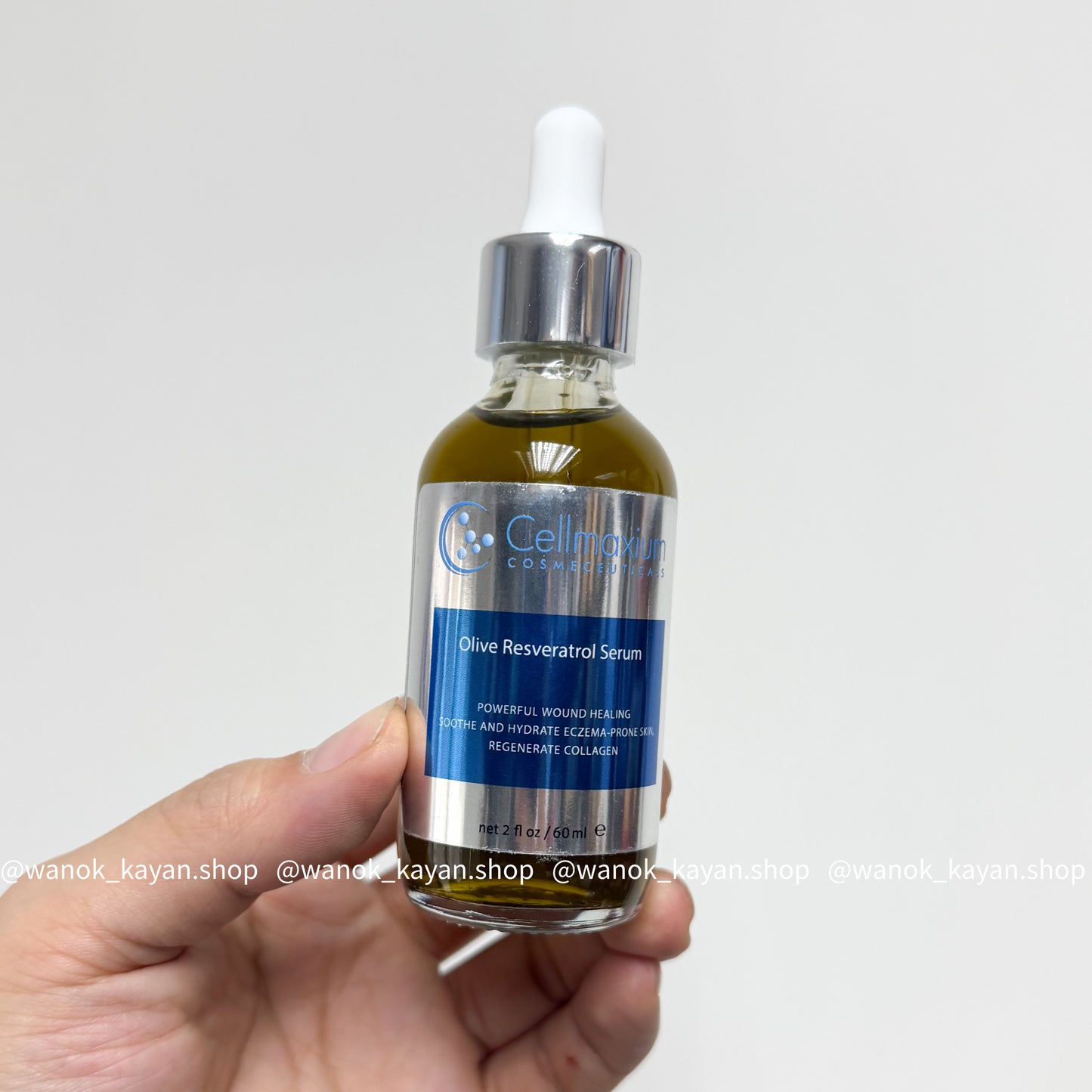 包順豐 美國 Cellmaxium 油橄欖白藜蘆醇精華 30ml 60ml Olive Resveratrol Serum Cellmaxium Olive Resveratrol Serum 急救橄欖白藜蘆醇精華
