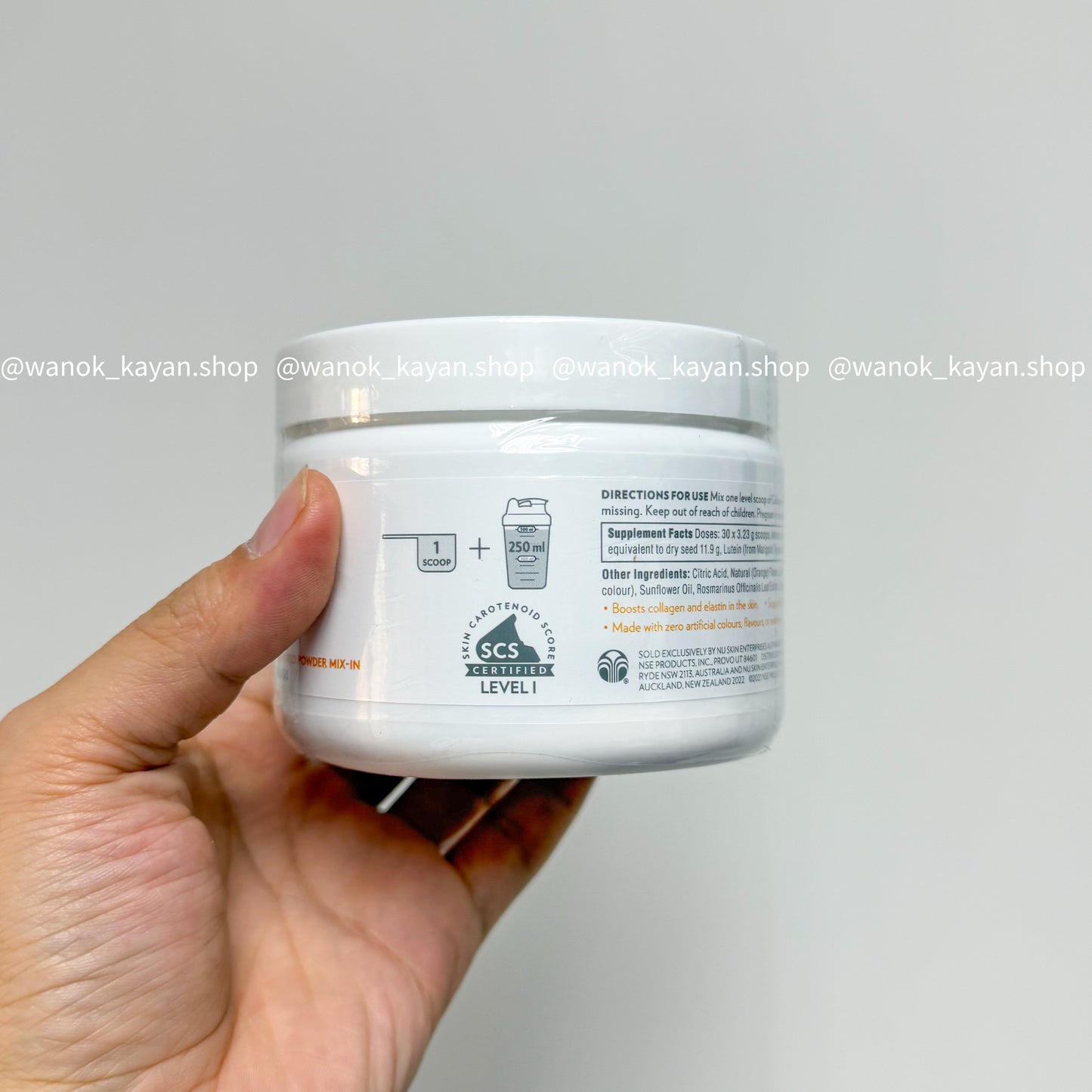 包順豐 nuskin 如新 膠原蛋白肽Beauty focus collagen+生物活性肽妍控秘飲 BEAUTY LOCUS Nu Skin