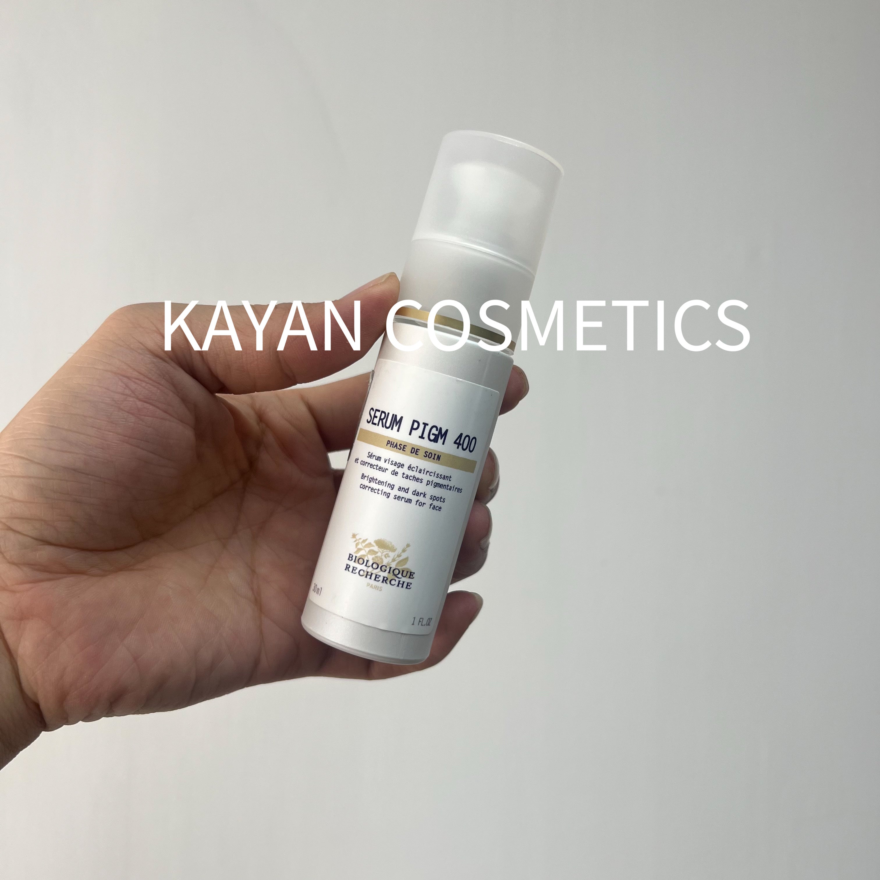 Biologique Recherche 原液之謎 SERUM PIGM 400亮膚煥顏精華30ml 100ml SERUM PIGM 400 美白光澤抗斑精華液 30ml