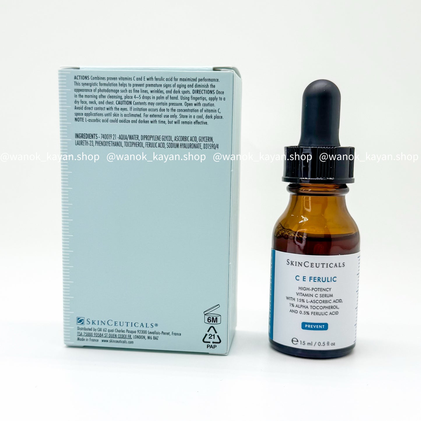 修麗可 SkinCeuticals 濃縮維他命C E Ferulic精華 15ml C E Ferulic High-Potency Vitamin C Serum