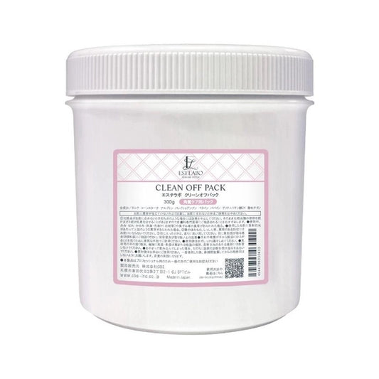 包順豐 日本 ESTLABO 北海道角質修復面膜酵素面膜清潔鎮靜細膩300g EST LABO CLEAN OFF PACK