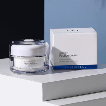 Rene-cell 多肽霜 50ml 童顏霜多重功效面霜美白亮膚水潤修護  Absorber Peptide Cream Enrich Firming ealm 多肽密集修護霜 / 童顏霜