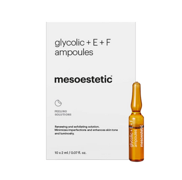 mesoestetic E&F 褪印煥膚精華安瓶 Glycolic + E + F 安瓶精華 E+F 褪印煥膚精華 10x2ml