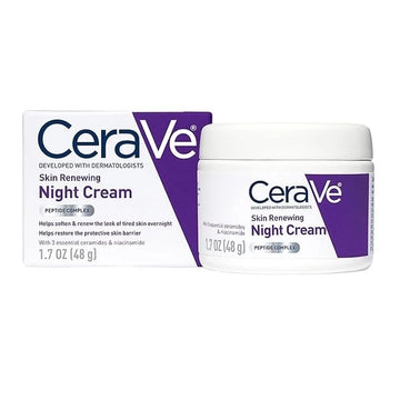 Cerave skin renewing 抗皺嫩膚美白保濕晚霜護膚 48g Skin Renewing Night Cream