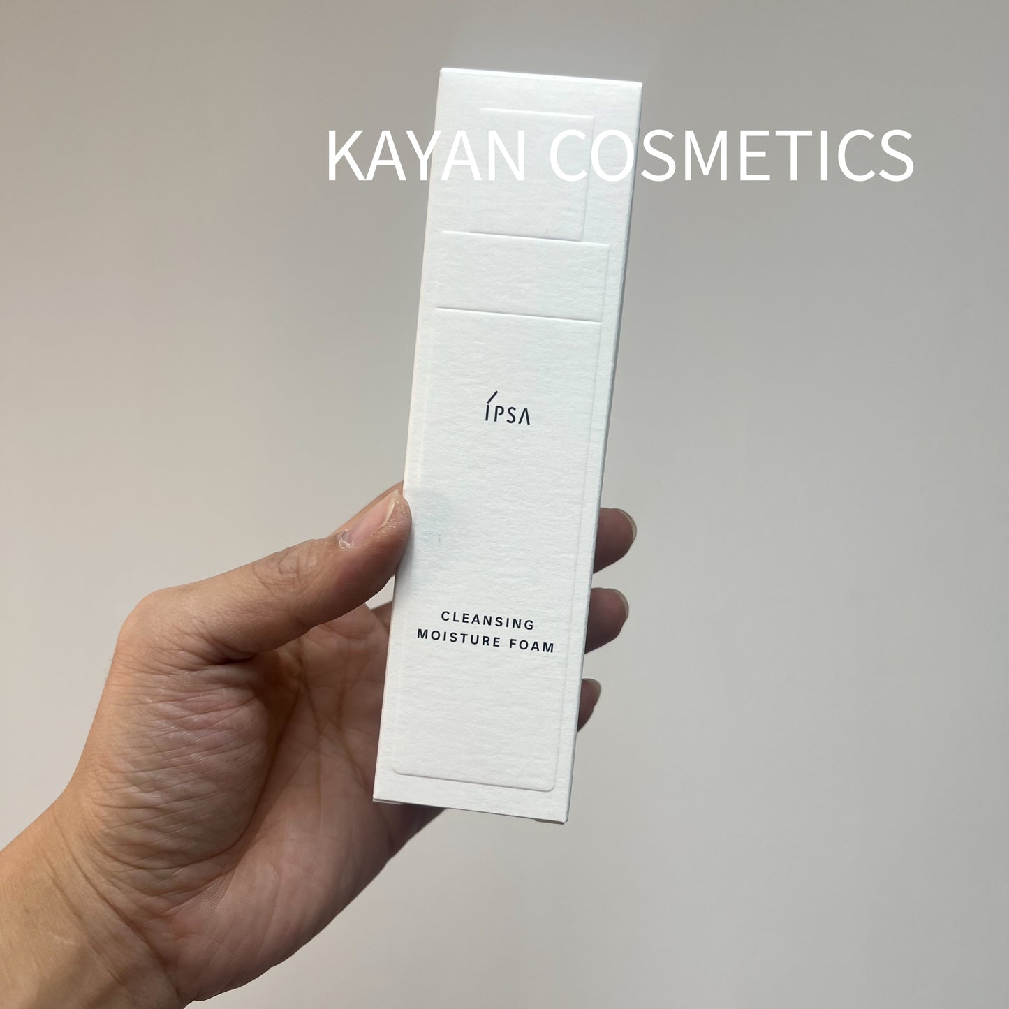 包順豐 IPSA 茵芙莎 水潤保濕潔面乳 125ml CLEANSING MOISTURE FOAM