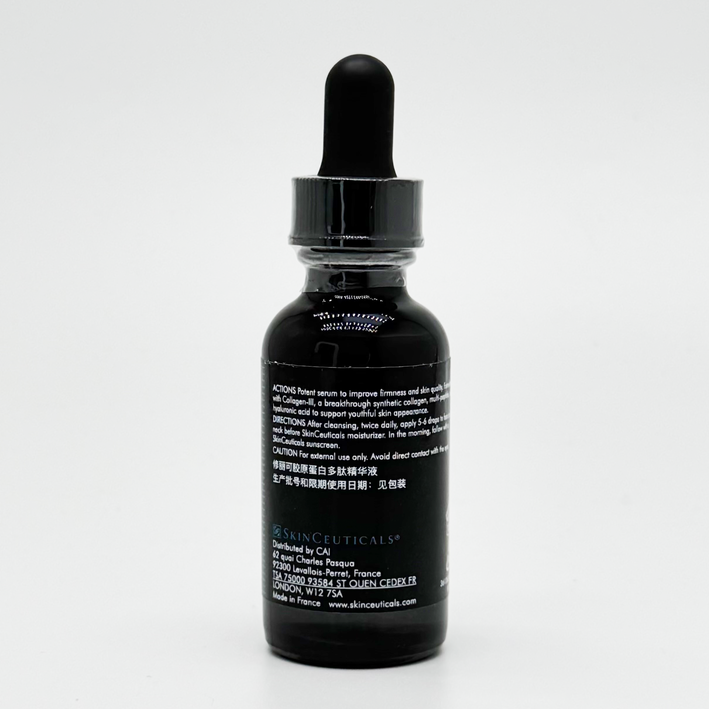 SkinCeuticals III型膠原賦活精華 三重原生膠原彈嫩精華 30ml Collagen-III Amplifier Multi-Peptide Serum