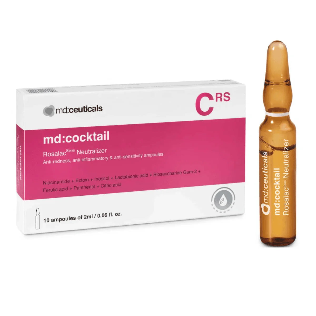 MD:ceuticals Md:Cocktail SkinBooster Antiage Peptides GF - 抗衰老肽生長因子安瓶 | 激光修復 BOOSTER