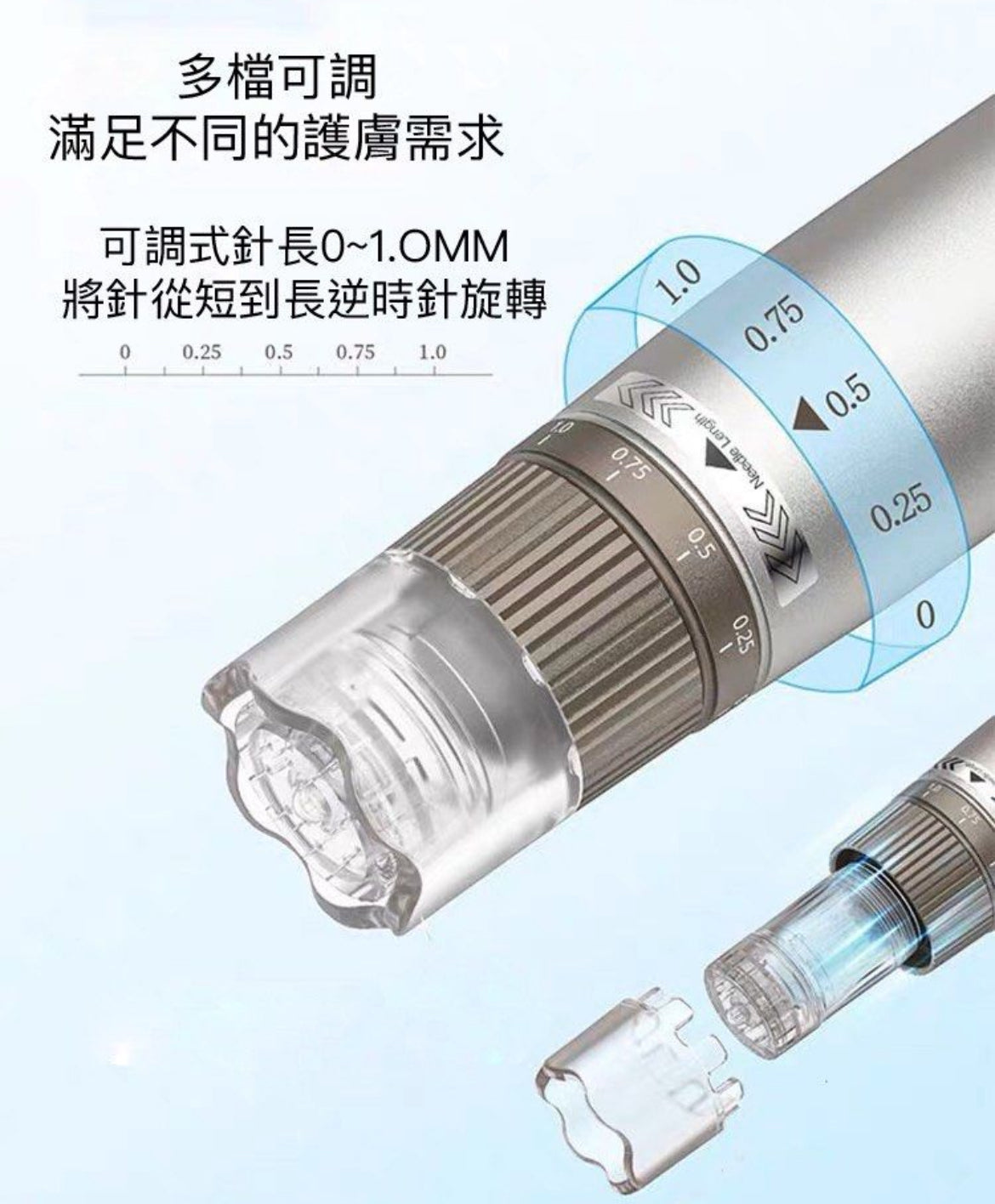 Hydra.pen H3電動微針儀器四代 MTS微晶導入  電動微針筆  納米微晶美容儀導入儀飛梭筆 微針筆
