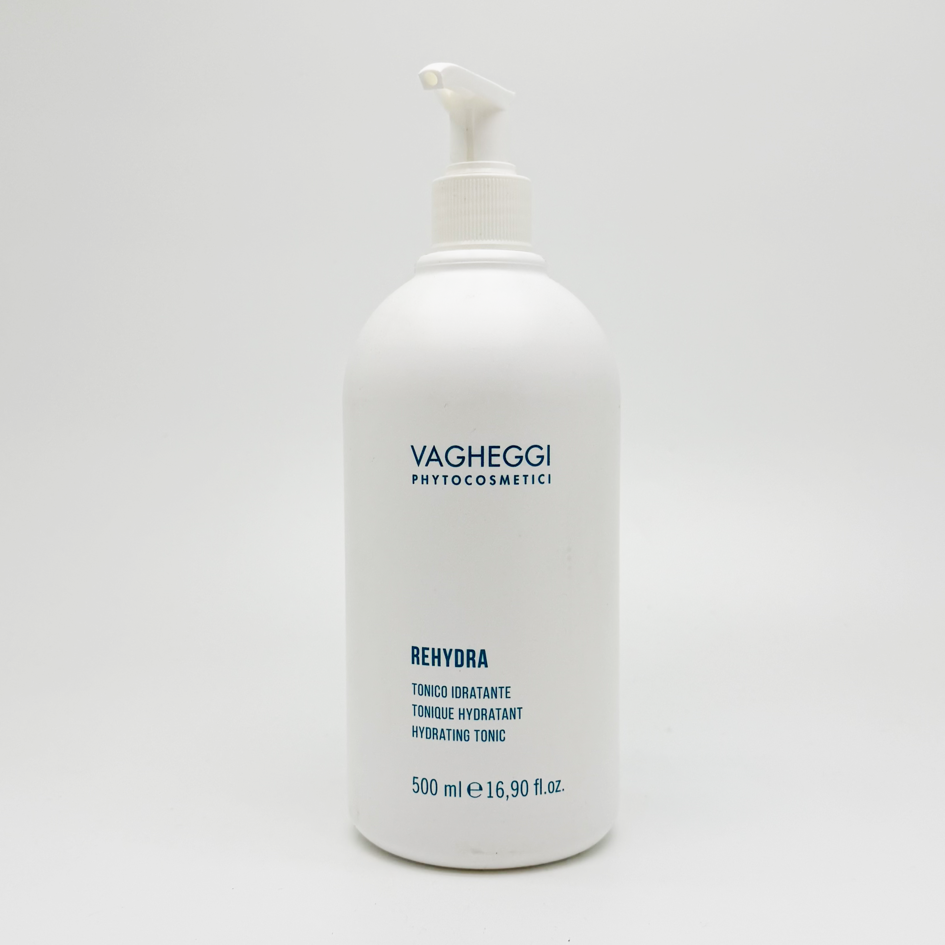 VAGHEGGI 水凝保濕潔面乳 500ml HYDRATING CLEANSING MILK / 水凝透亮爽膚水 500ml HYDRATING TONIC