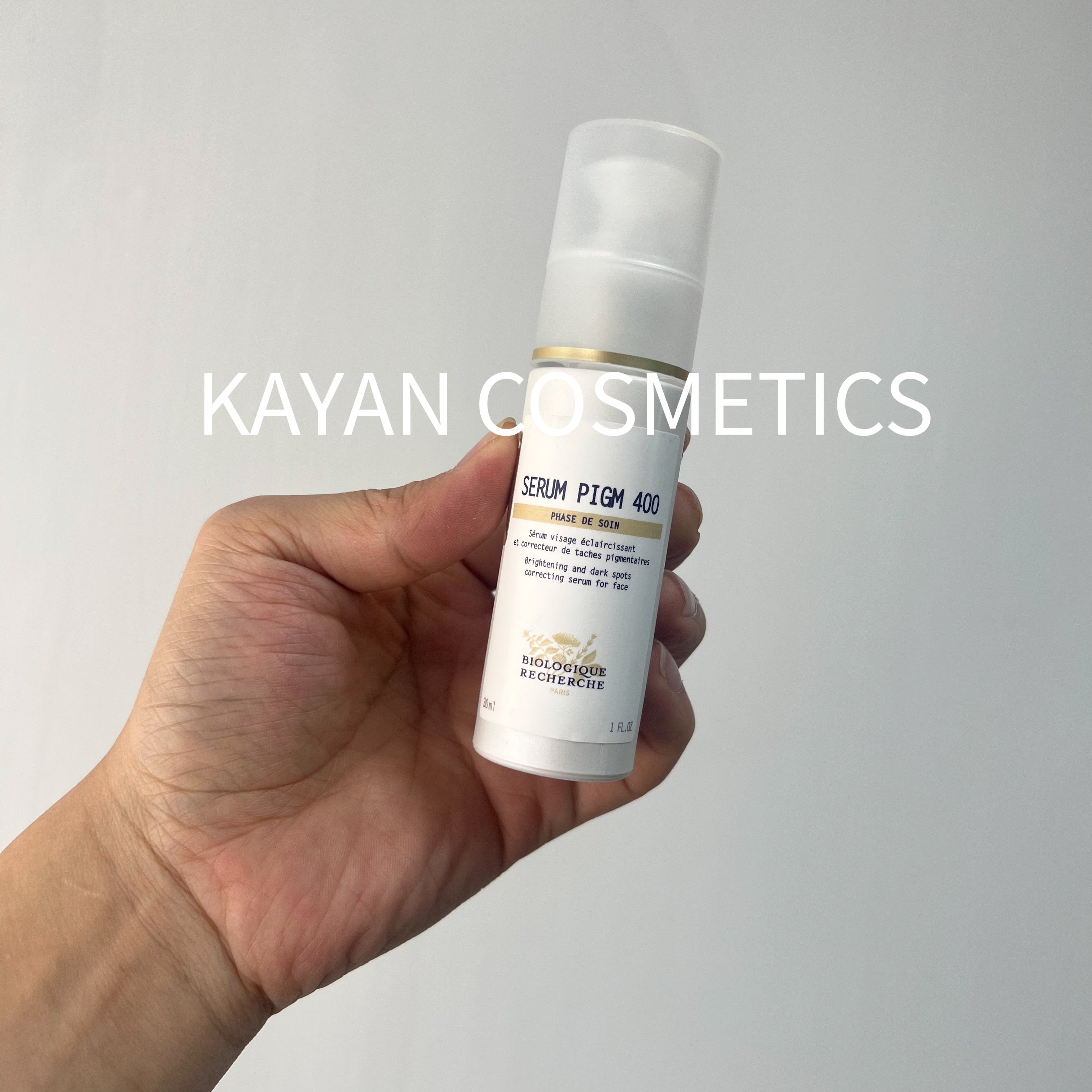 Biologique Recherche 原液之謎 SERUM PIGM 400亮膚煥顏精華30ml 100ml SERUM PIGM 400 美白光澤抗斑精華液 30ml