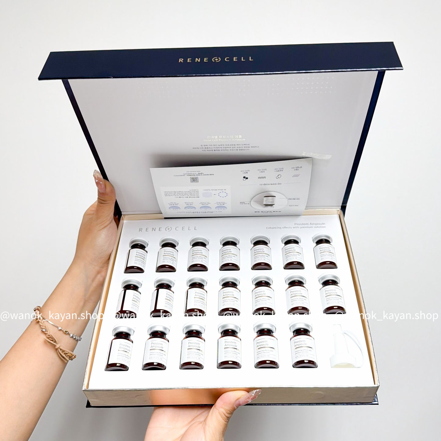 包順豐 韓國 RENECELL  緊緻安瓶精華  Rene-cell Prostem Ampoule 6mlx20支