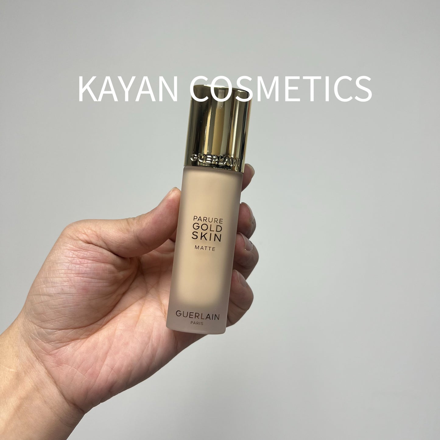 包順豐 Guerlain 嬌蘭 金鑽修顏啞緻粉底液 PARURE GOLD SKIN MATTE  35ml